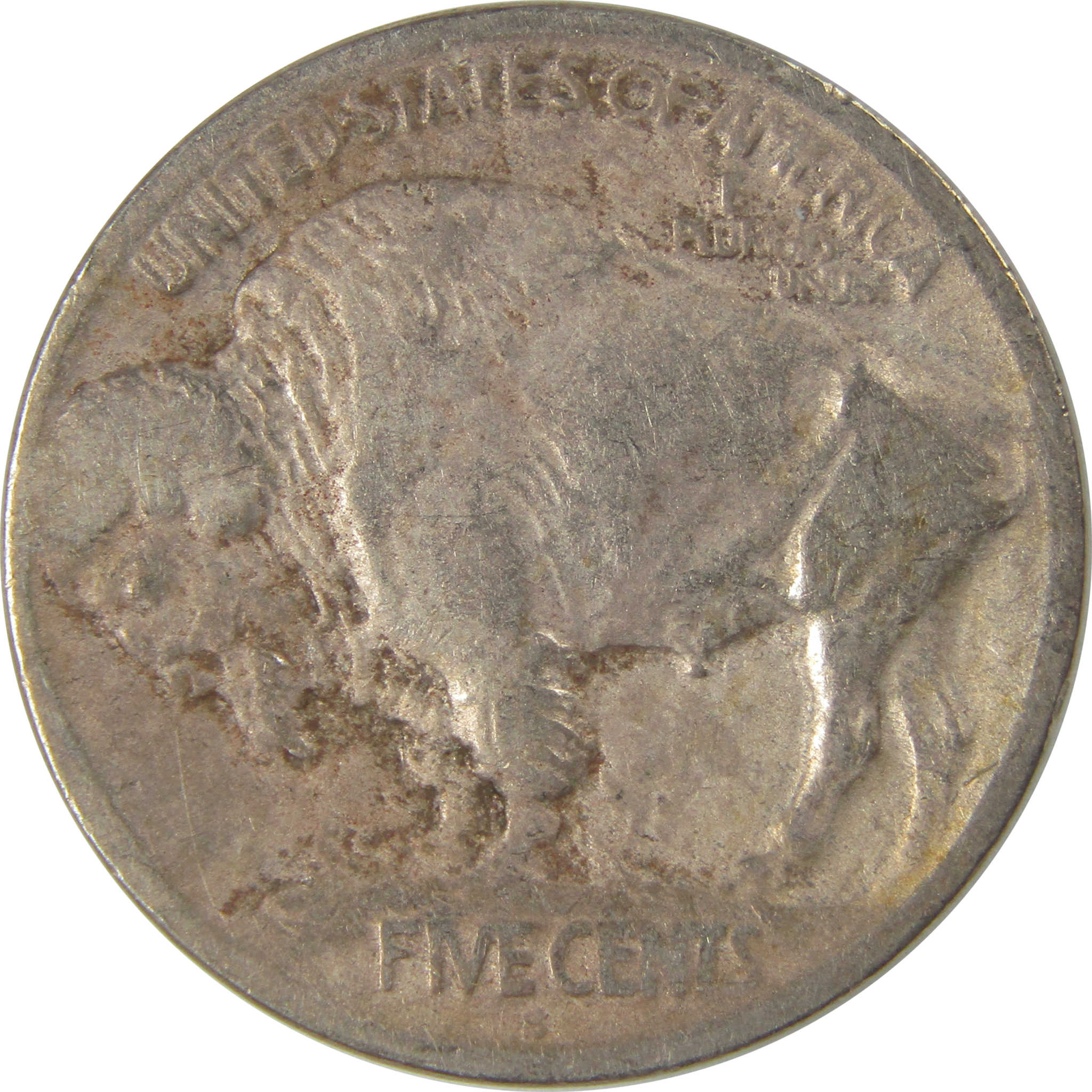 1913 S Type 1 Indian Head Buffalo Nickel AG About Good SKU:I22838