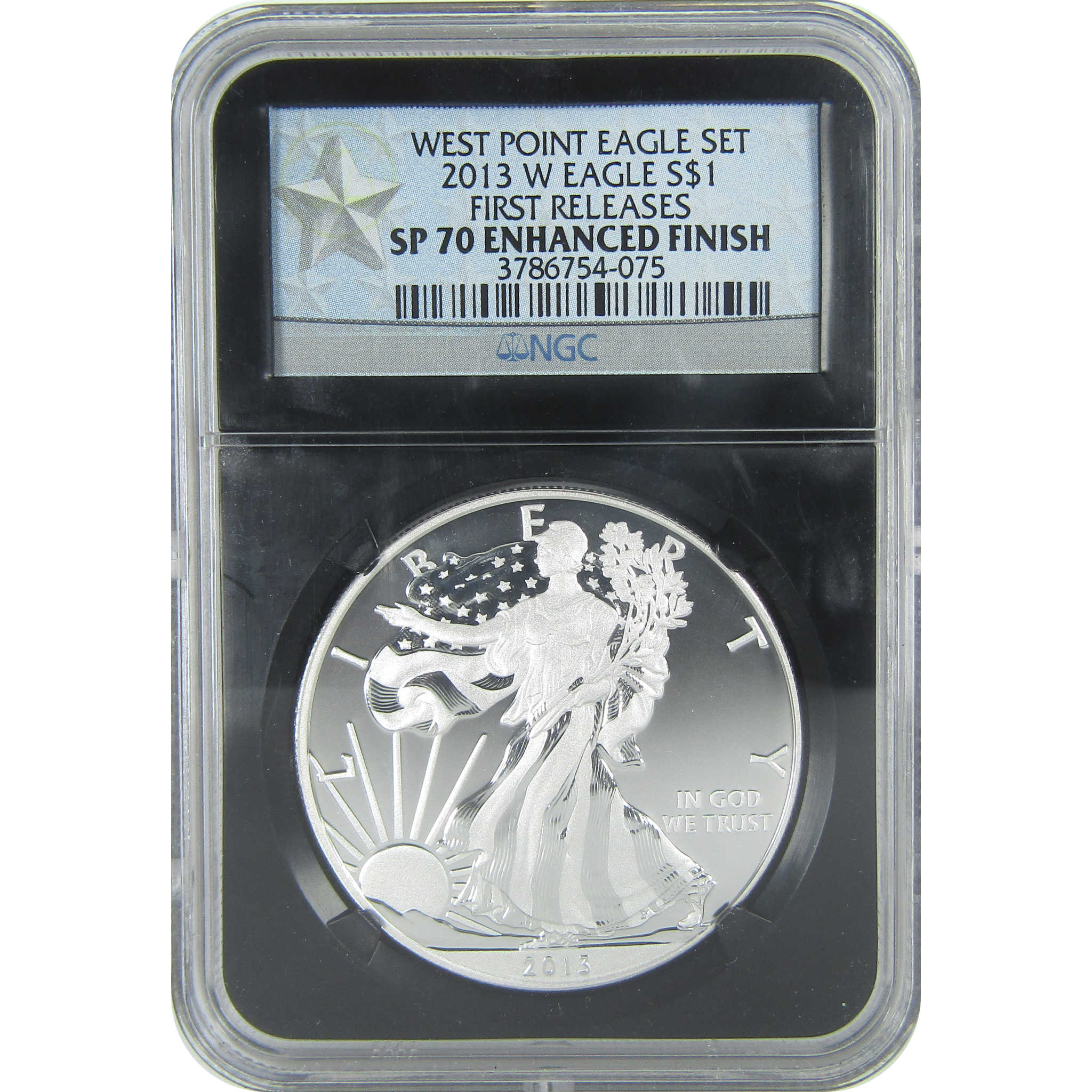 2013 American Eagle West Point Two-Coin Silver Set NGC SKU:CPC9410