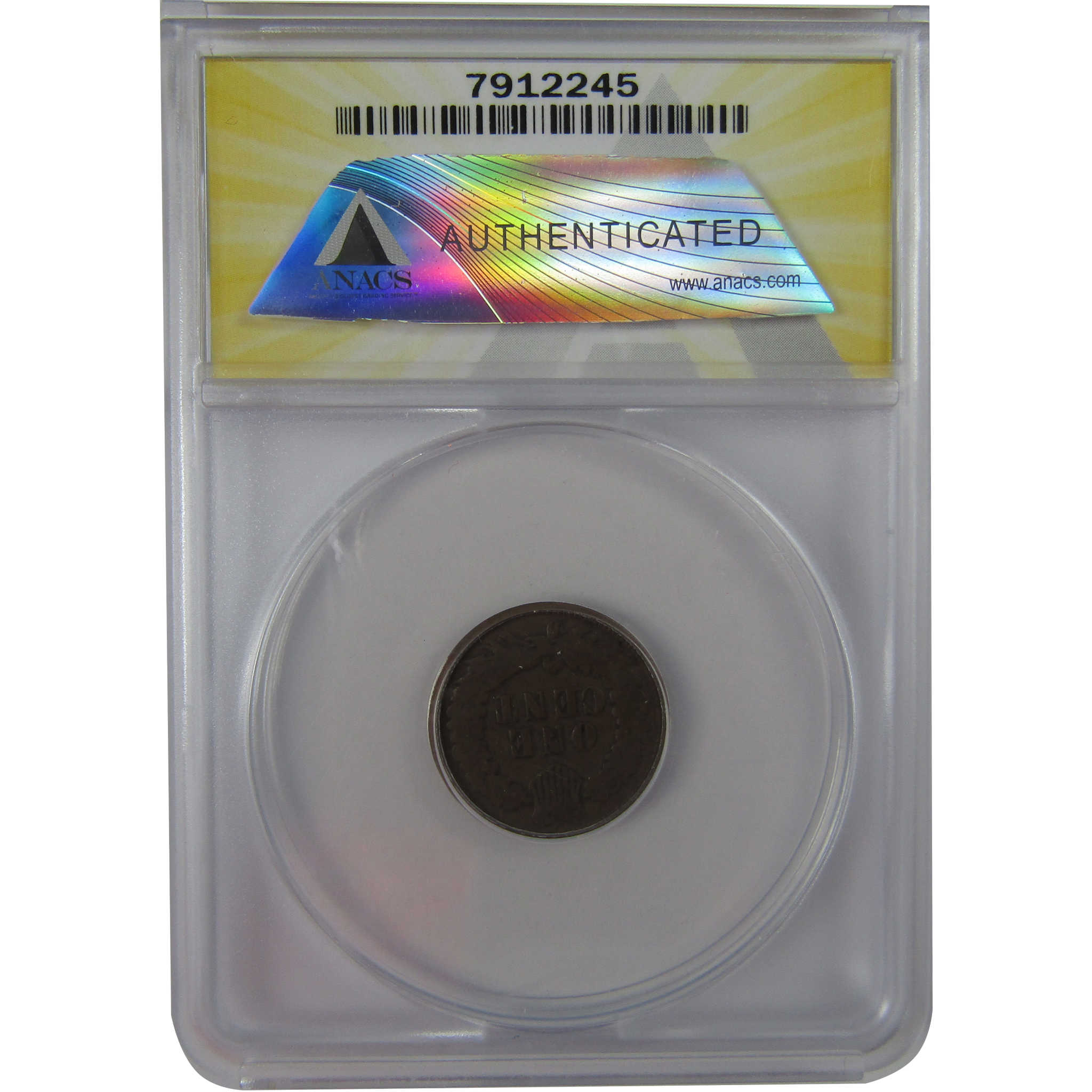 1872 Indian Head Cent G 6 Details ANACS Penny 1c Coin SKU:CPC1185