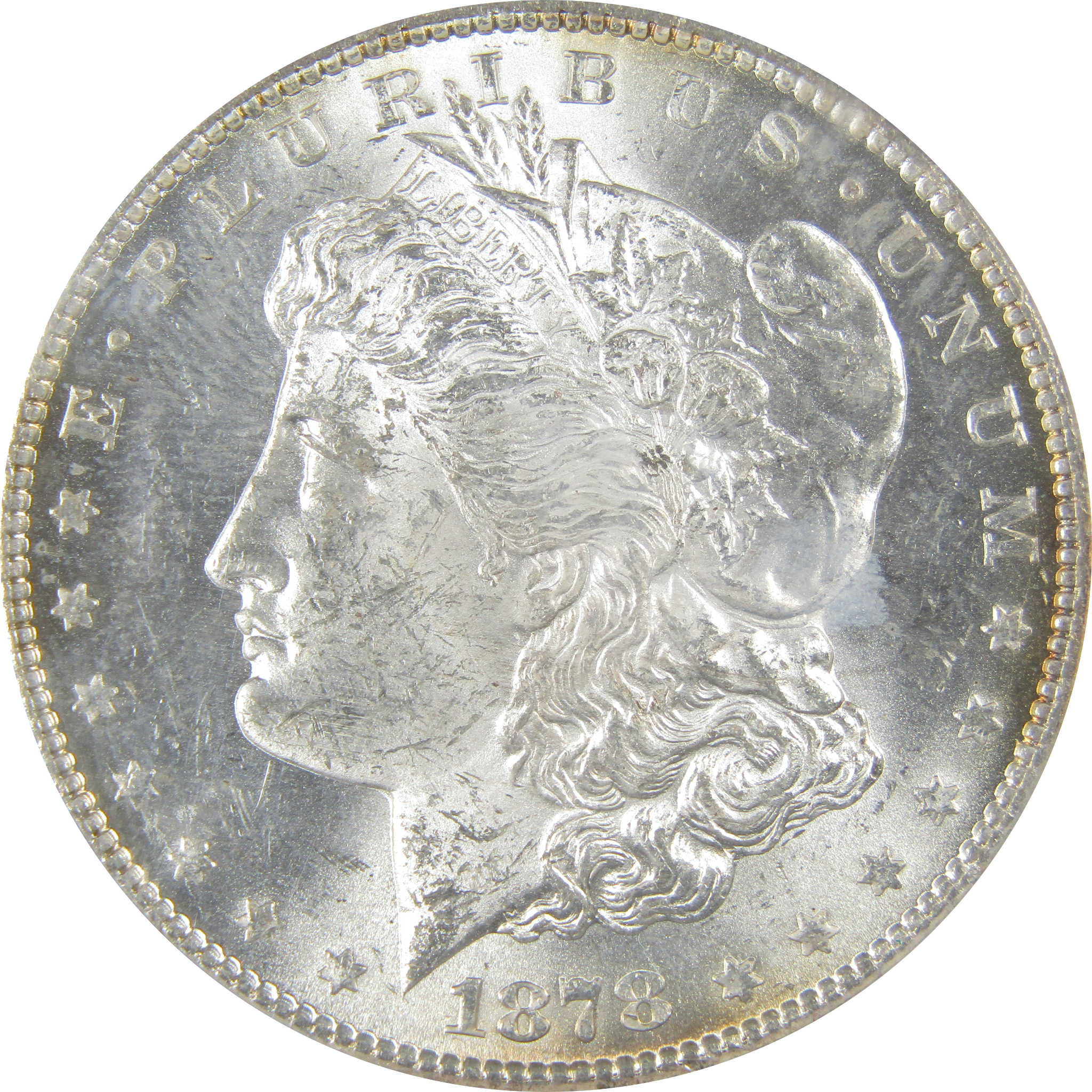 1878 CC Morgan Dollar MS 62 ANACS Silver Uncirculated SKU:I23802 - Morgan coin - Morgan silver dollar - Morgan silver dollar for sale - Profile Coins &amp; Collectibles