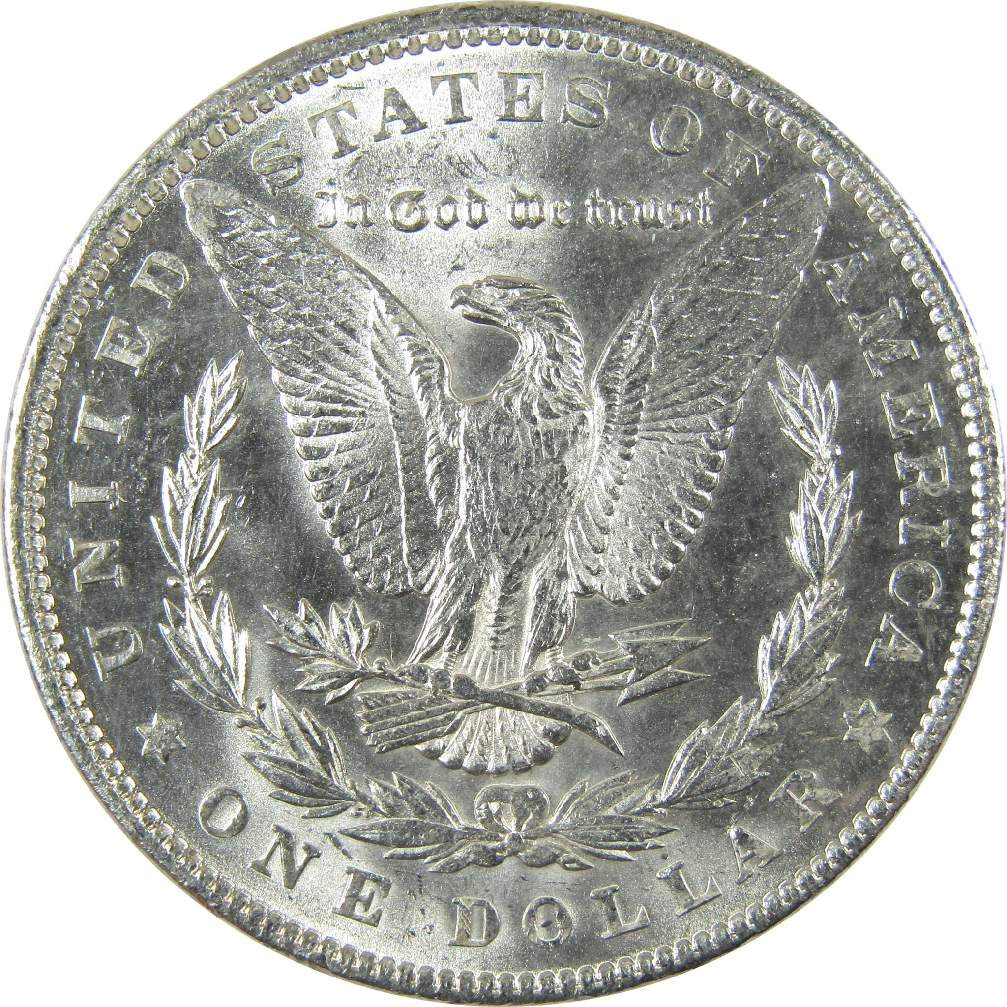 1891 Morgan Silver Dollar Uncirculated Mint State $1 Coin SKU:I27088