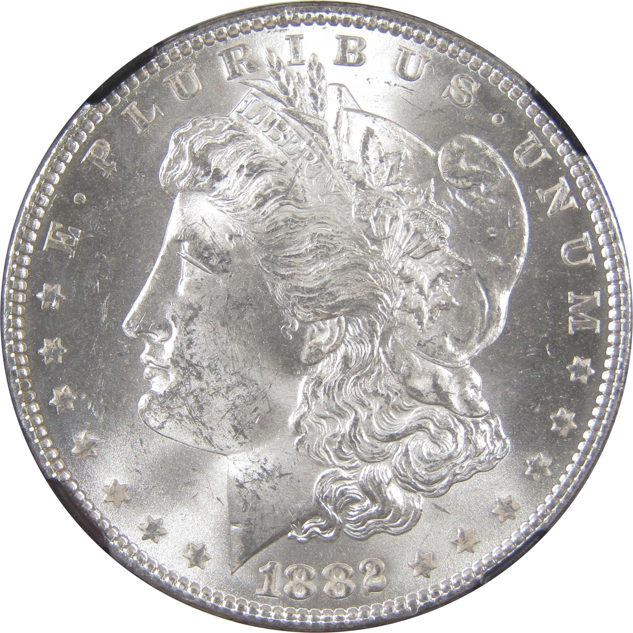 1882 Morgan Dollar MS 63 NGC Silver Original Bag Fragment SKU:I18165 - Morgan coin - Morgan silver dollar - Morgan silver dollar for sale - Profile Coins &amp; Collectibles