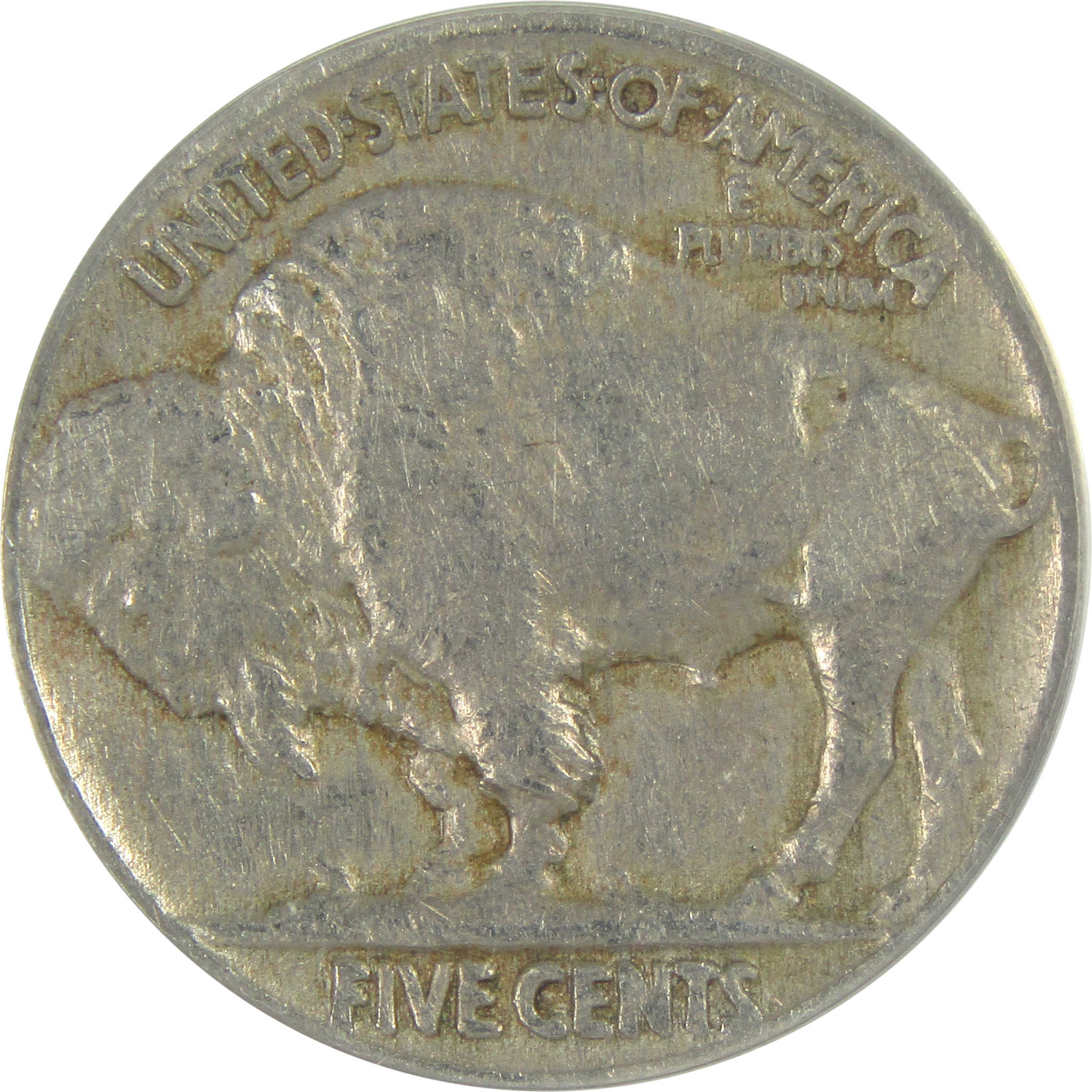 1935 DDR FS-801 Die 1 Indian Head Buffalo Nickel F 12 ANACS SKU:I16292