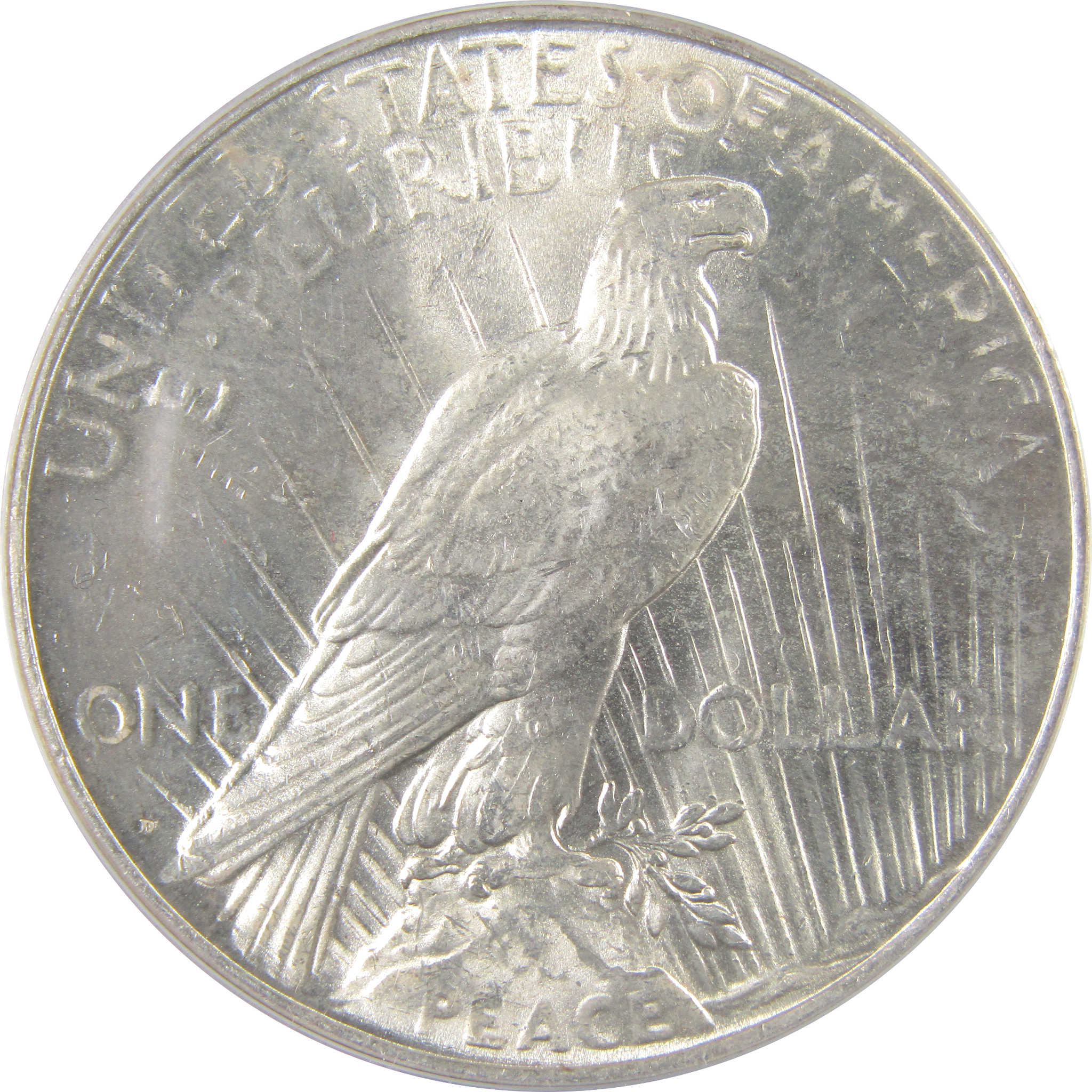 1926 D Peace Dollar MS 63 ANACS Silver Uncirculated SKU:CPC0235