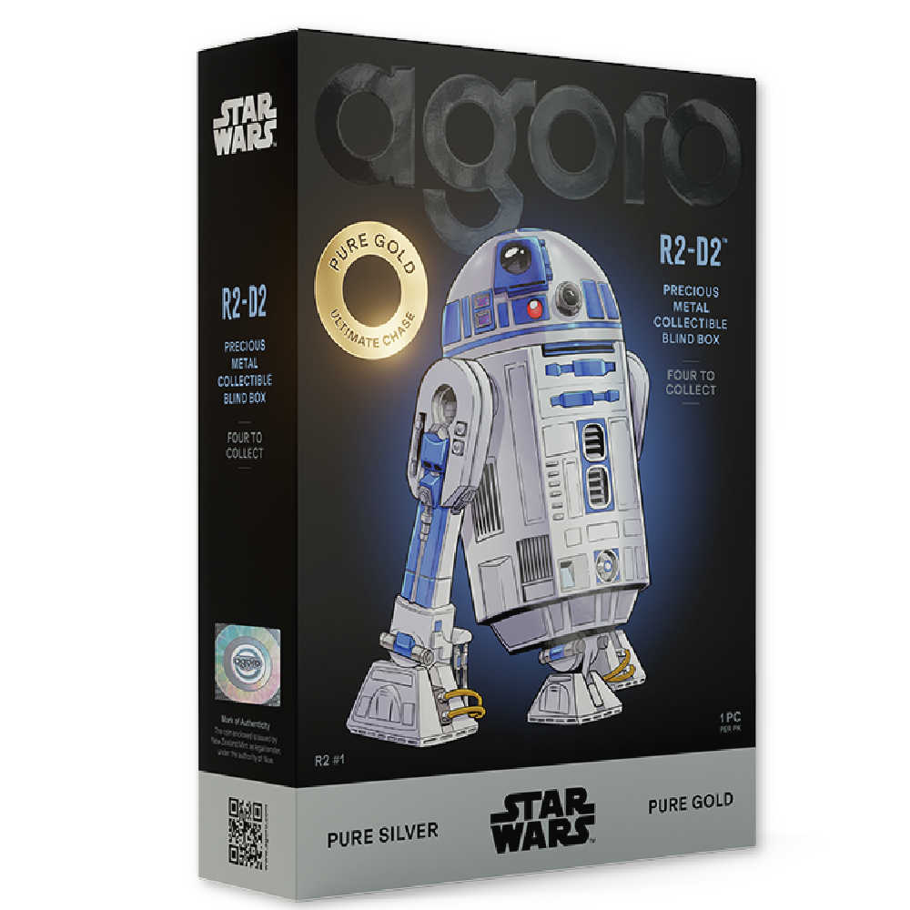 2026 Star Wars R2-D2 Engraved Foil Collectible Blind Box SKU:OPC273