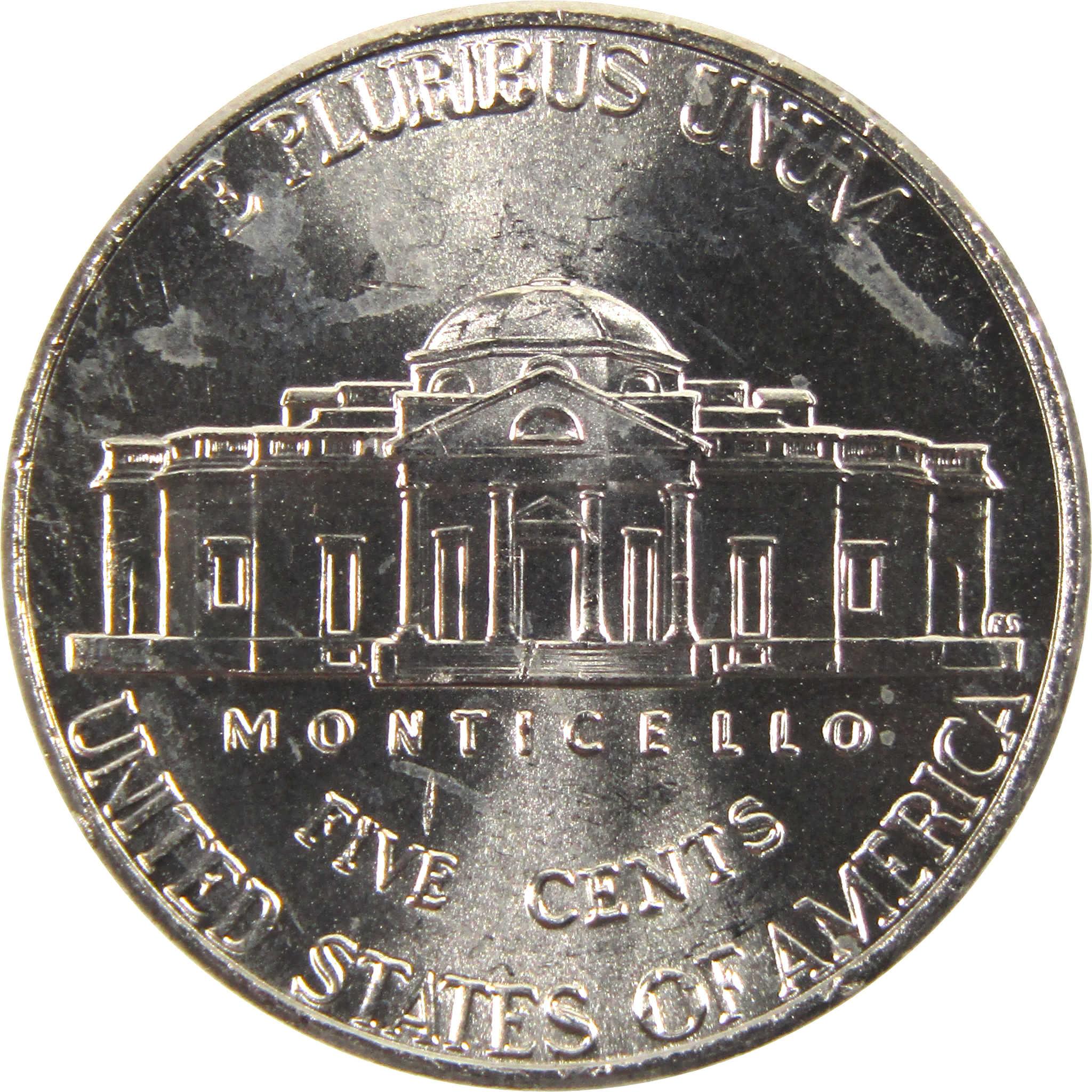 2022 P Jefferson Nickel BU Uncirculated 5c Coin