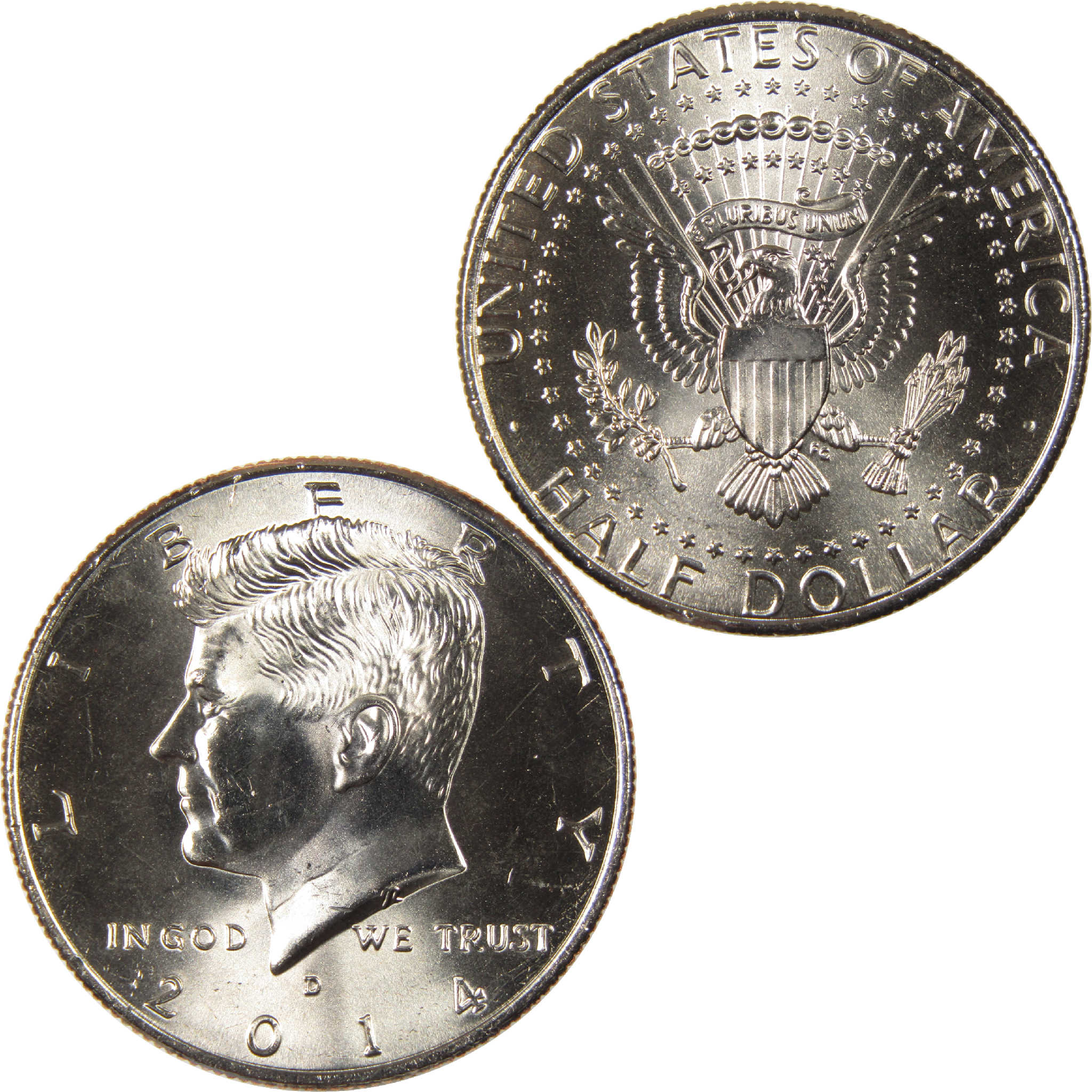 2014 D Kennedy Half Dollar Uncirculated Clad 50c Coin