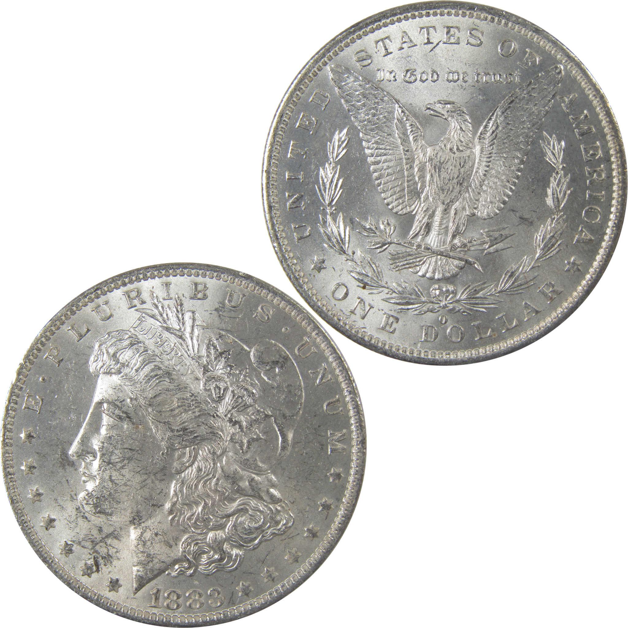 1883 O Morgan Silver Dollar Uncirculated Mint State Toned SKU:I24863