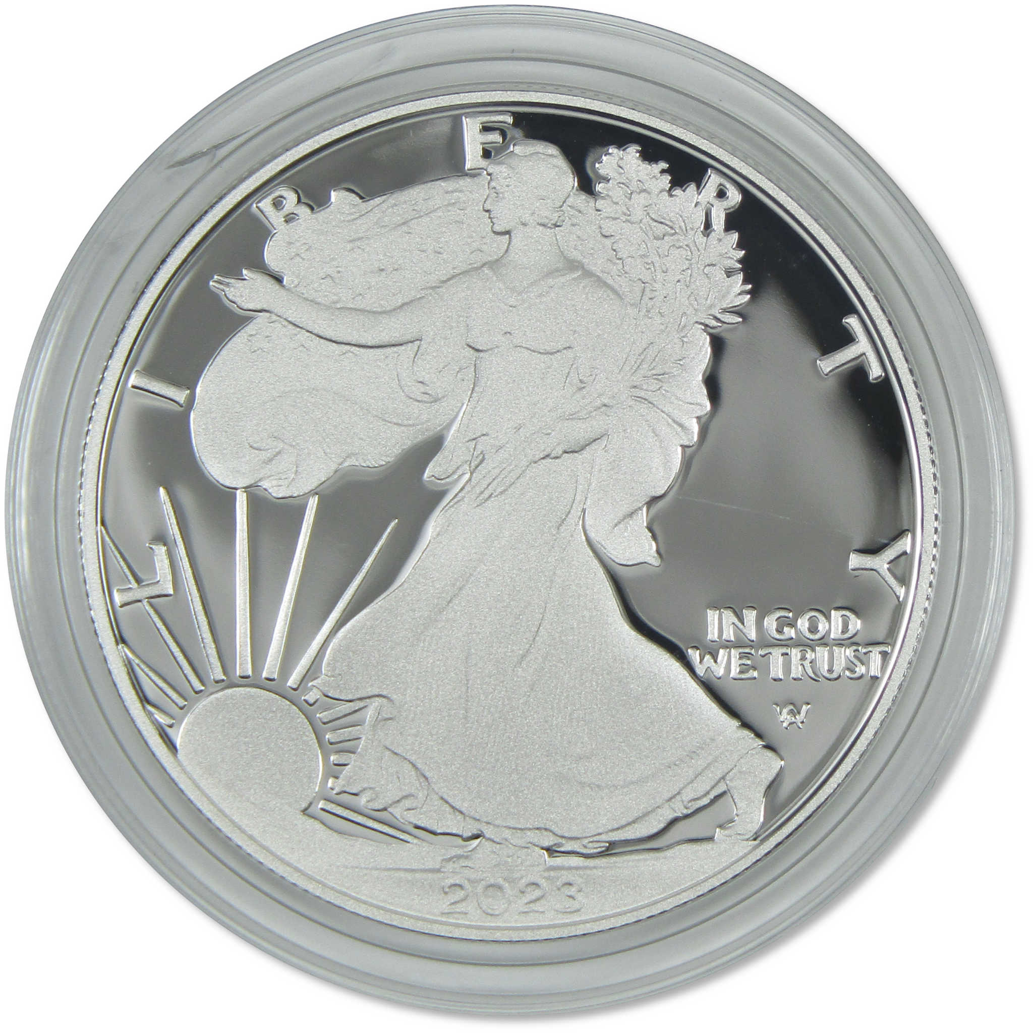 2023 S American Eagle Dollar Proof 1 oz .999 Silver Bullion $1 OGP COA