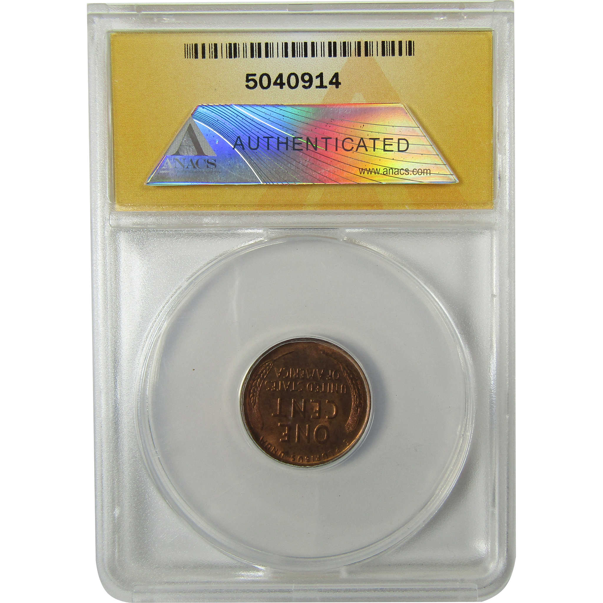 1931 S Lincoln Wheat Cent MS 62 RB ANACS Uncirculated Penny SKU:I28442