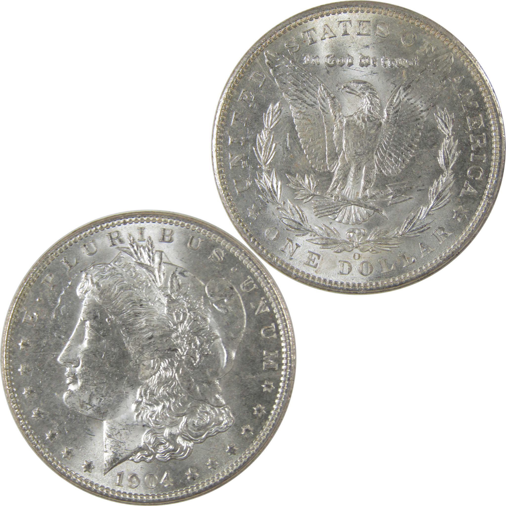 1904 O Morgan Dollar Uncirculated Silver $1 Coin SKU:I22725 - Morgan coin - Morgan silver dollar - Morgan silver dollar for sale - Profile Coins &amp; Collectibles