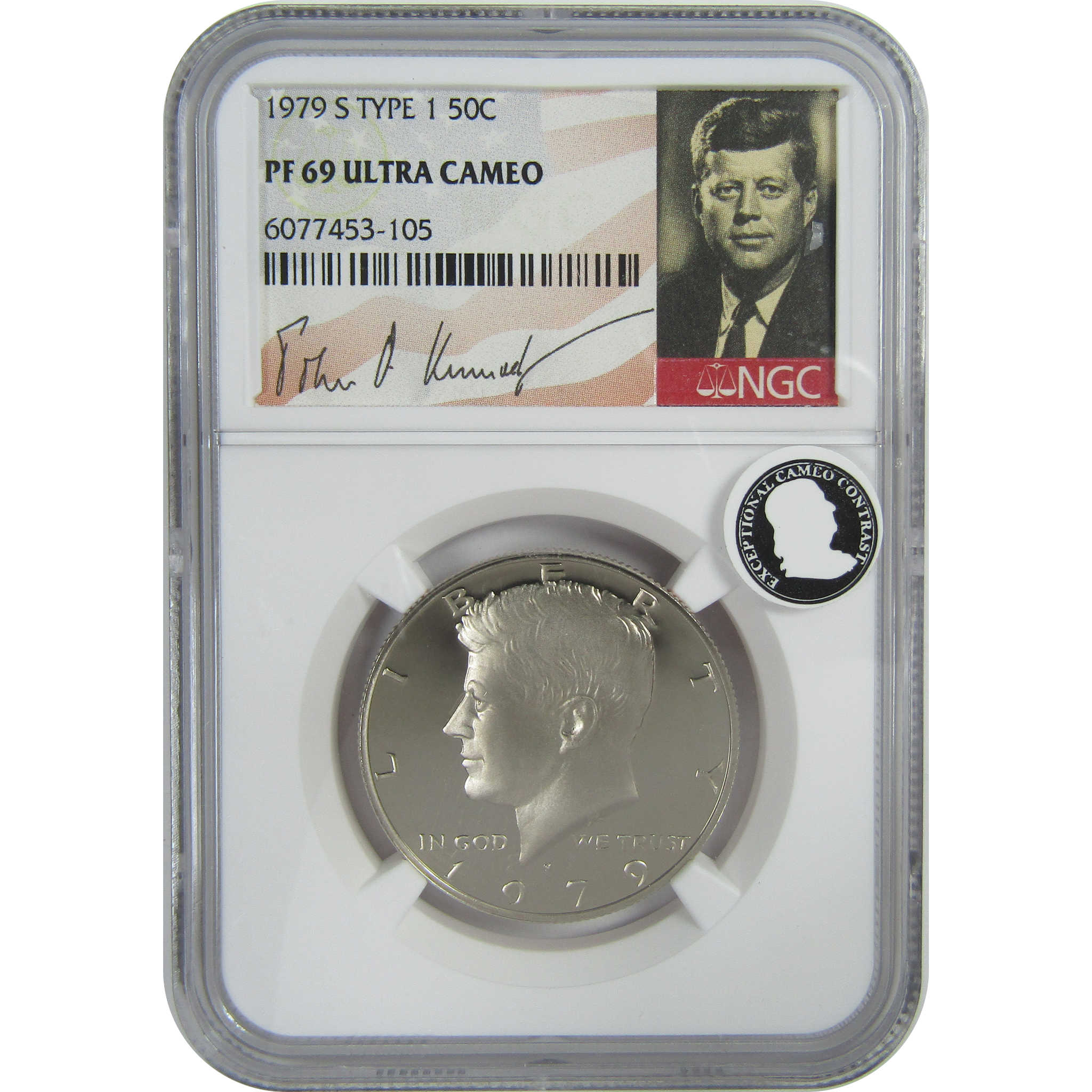 1979 S Type 1 Kennedy Half Dollar PF 69 UCAM NGC Clad SKU:CPC9340