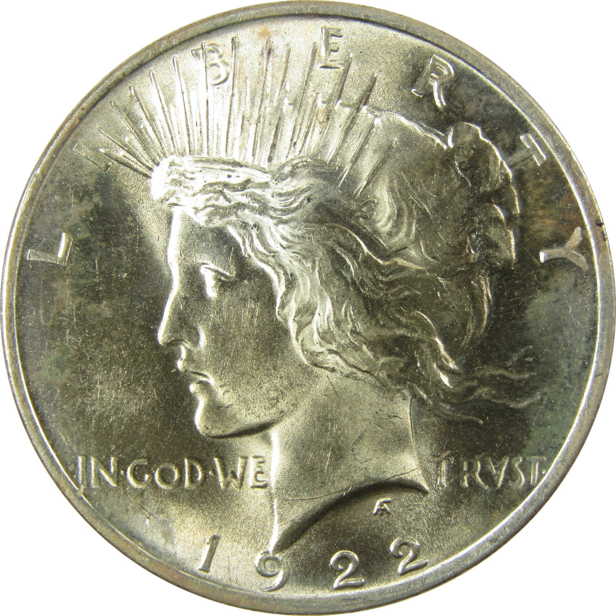 1922 Peace Silver Dollar Uncirculated Mint State $1 Coin SKU:CP1726