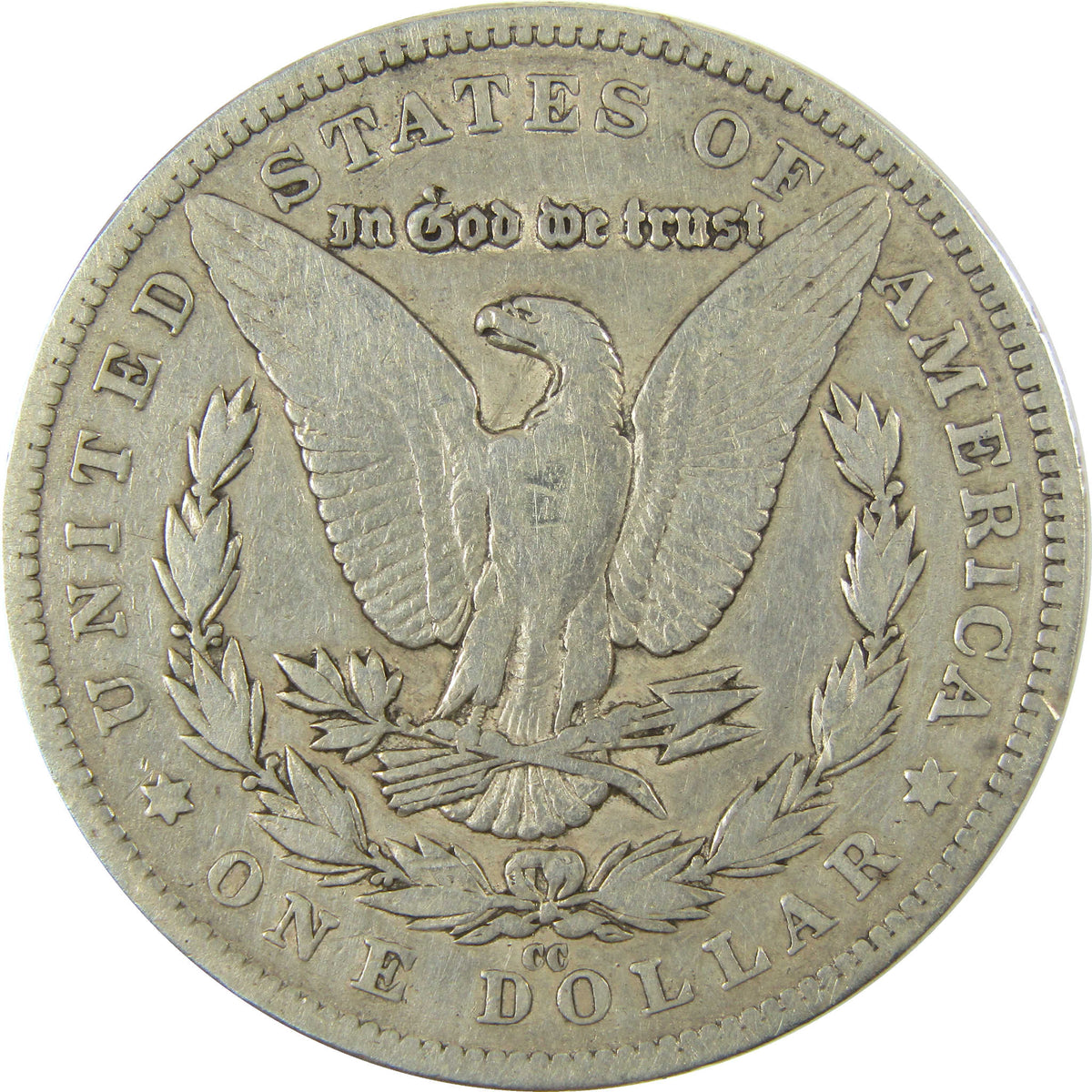 1880 CC Rev 79 Morgan Silver Dollar F Fine Details $1 Coin SKU:CP1730