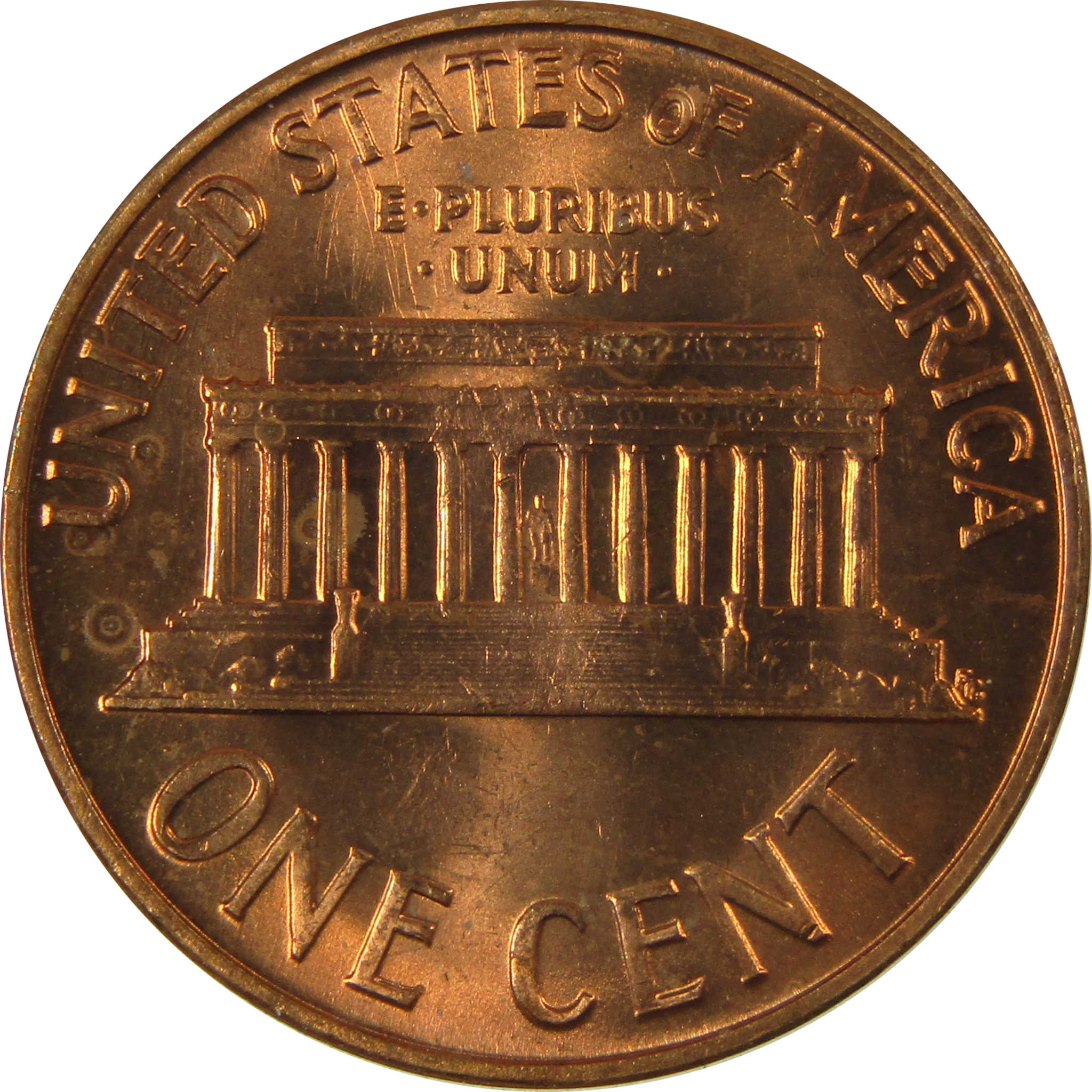 1960 Small Date Lincoln Memorial 1c Uncirculated Mint State SKU:I26582