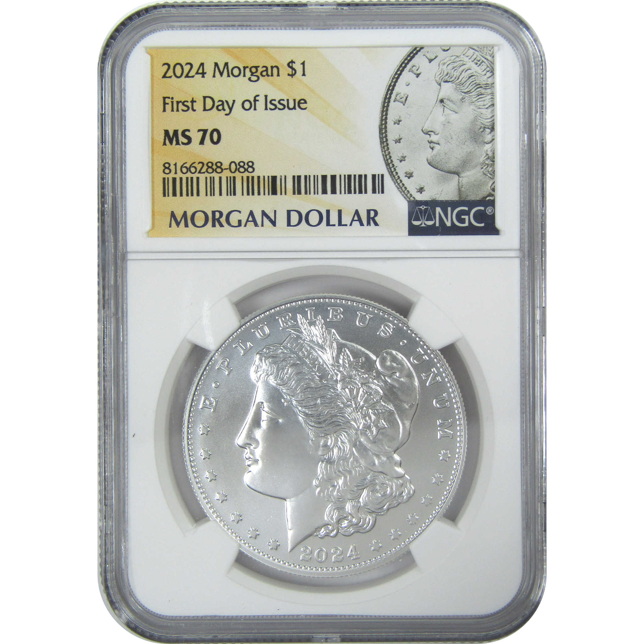 2024 Morgan Dollar MS 70 NGC .999 Silver Uncirculated First Day Issue - Morgan coin - Morgan silver dollar - Morgan silver dollar for sale - Profile Coins &amp; Collectibles