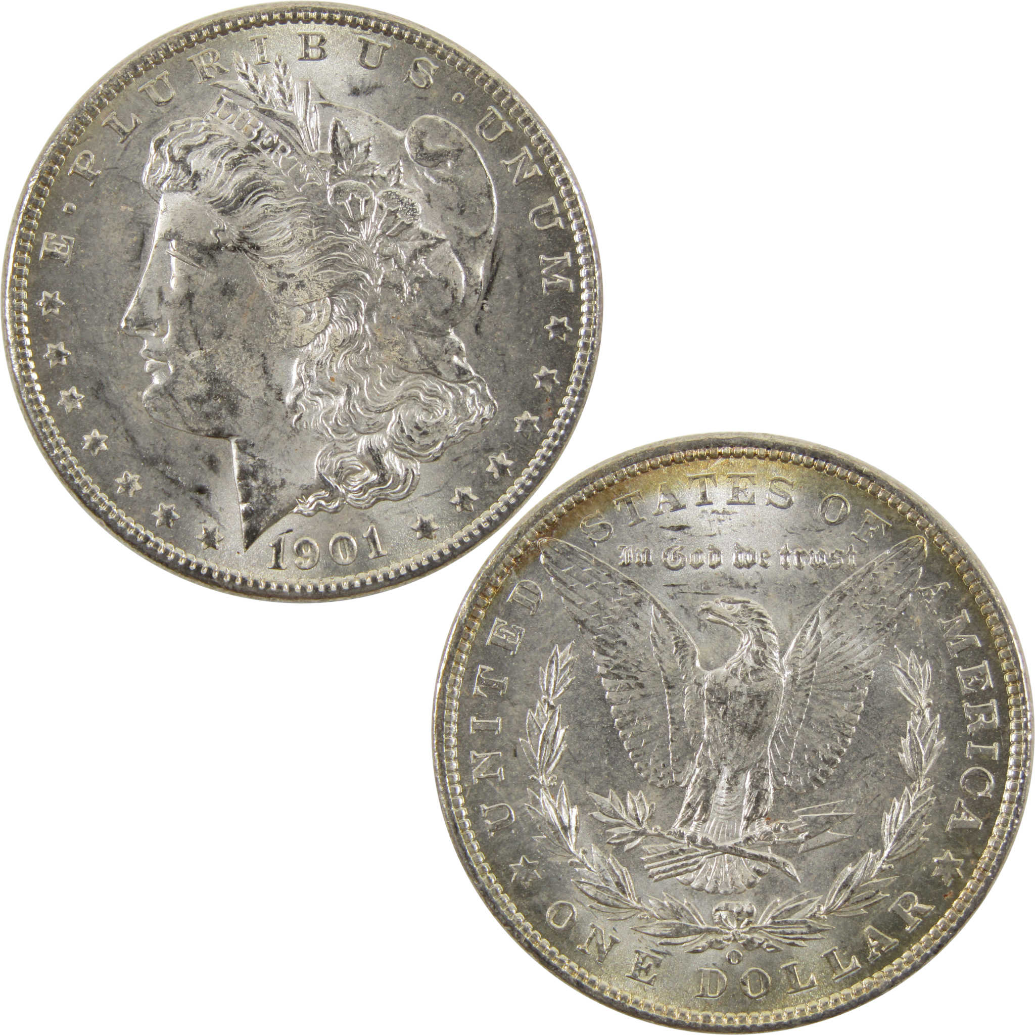 1901 O Morgan Dollar Uncirculated Details 90% Silver $1 SKU:I10468 - Morgan coin - Morgan silver dollar - Morgan silver dollar for sale - Profile Coins &amp; Collectibles