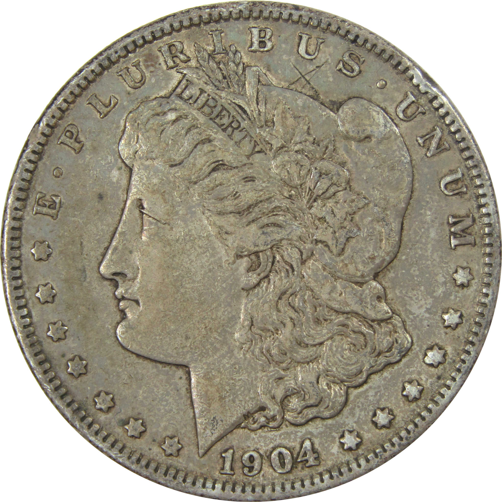 1904 Morgan Dollar XF EF Extremely Fine Silver $1 Coin SKU:I13910 - Morgan coin - Morgan silver dollar - Morgan silver dollar for sale - Profile Coins &amp; Collectibles