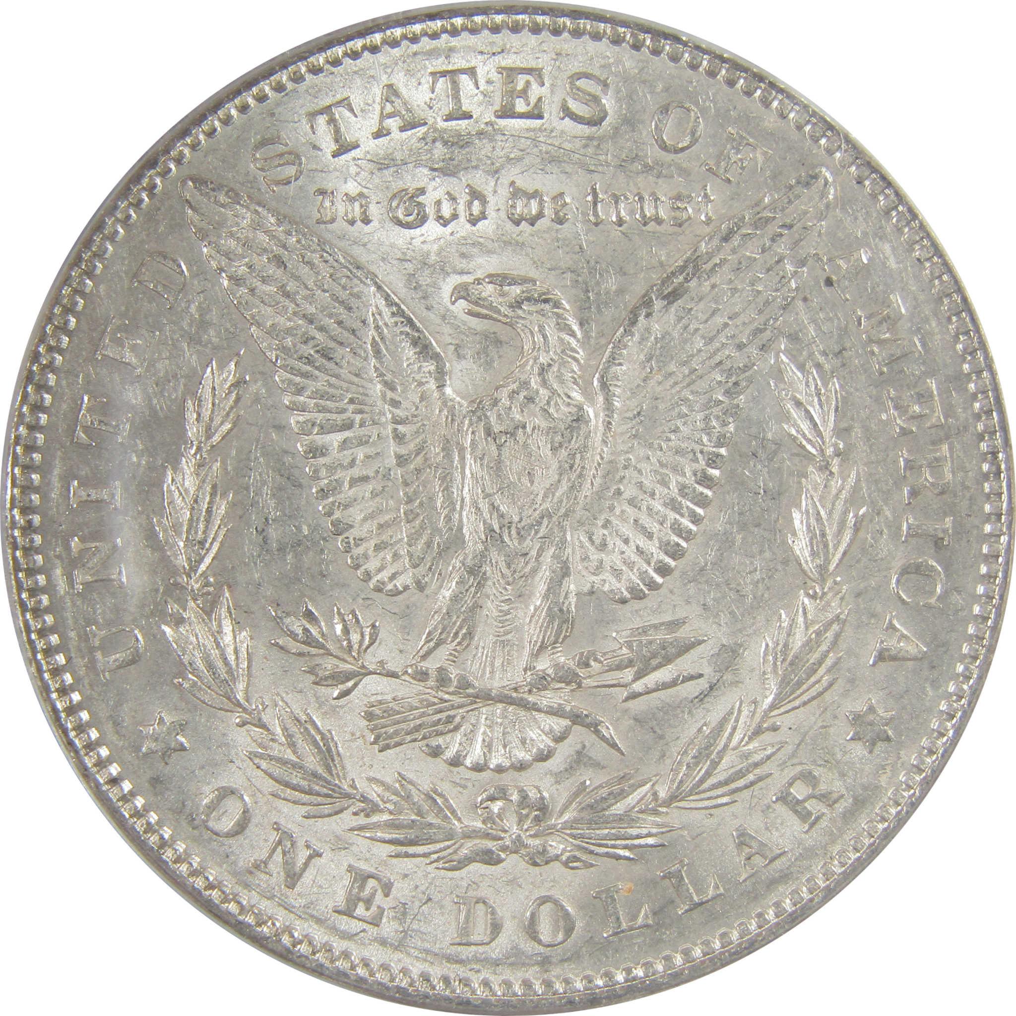 1878 7TF Rev 78 Morgan Silver Dollar AU 53 ANACS $1 Coin SKU:I24924 - Morgan coin - Morgan silver dollar - Morgan silver dollar for sale - Profile Coins &amp; Collectibles