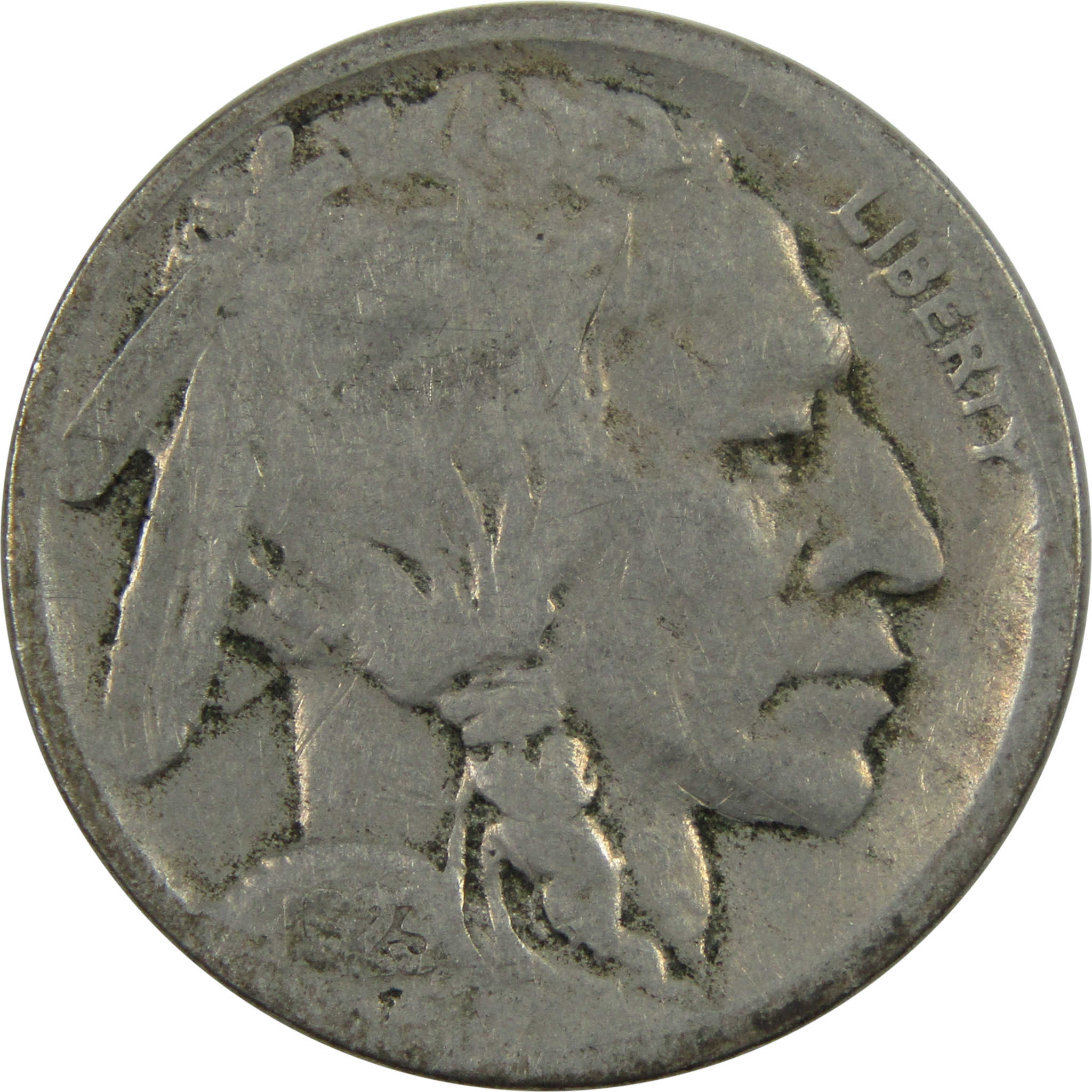 1923 S Indian Head Buffalo Nickel AG About Good 5c Coin SKU:I12464