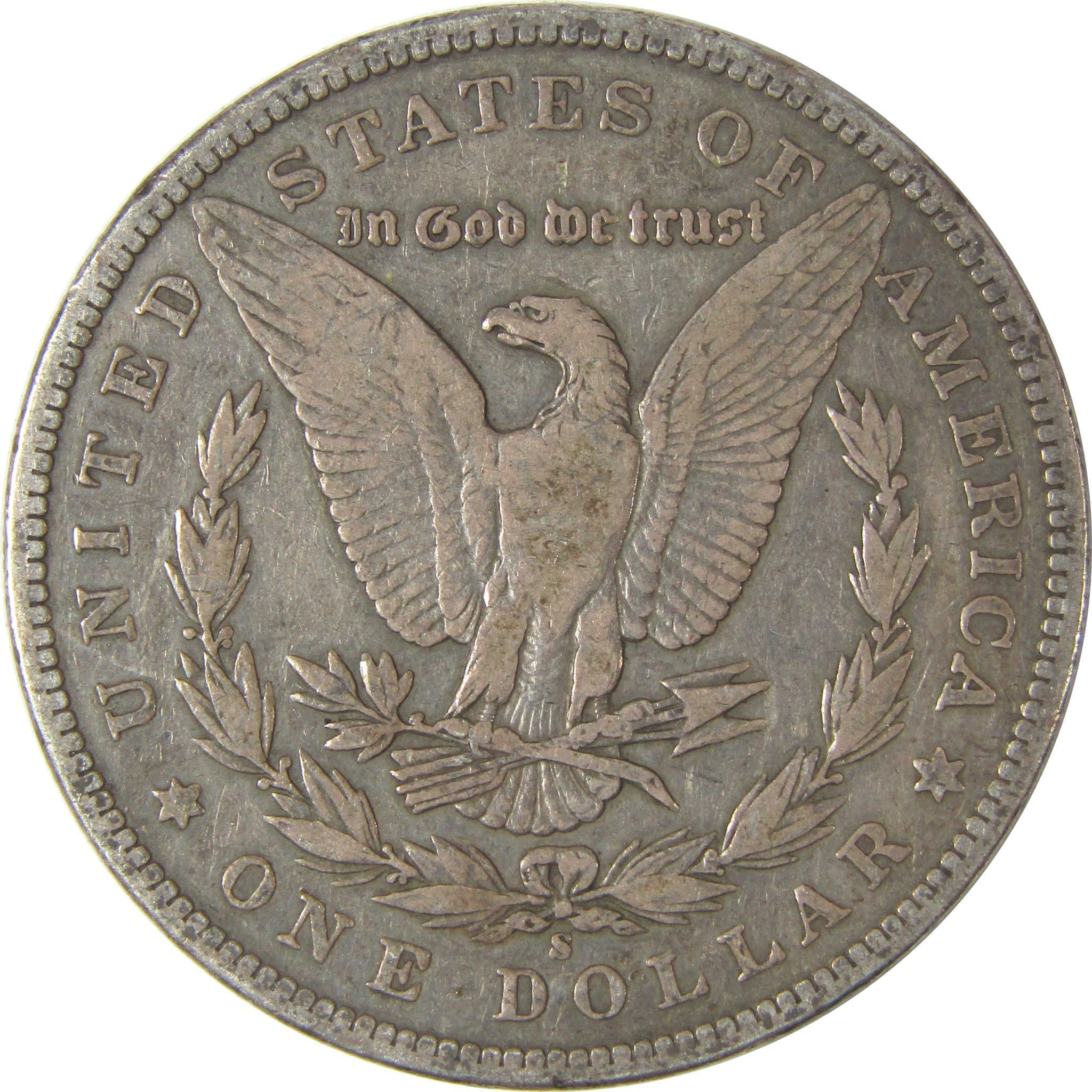 1898 S Morgan Dollar F Fine Silver $1 Coin SKU:I22559 - Morgan coin - Morgan silver dollar - Morgan silver dollar for sale - Profile Coins &amp; Collectibles