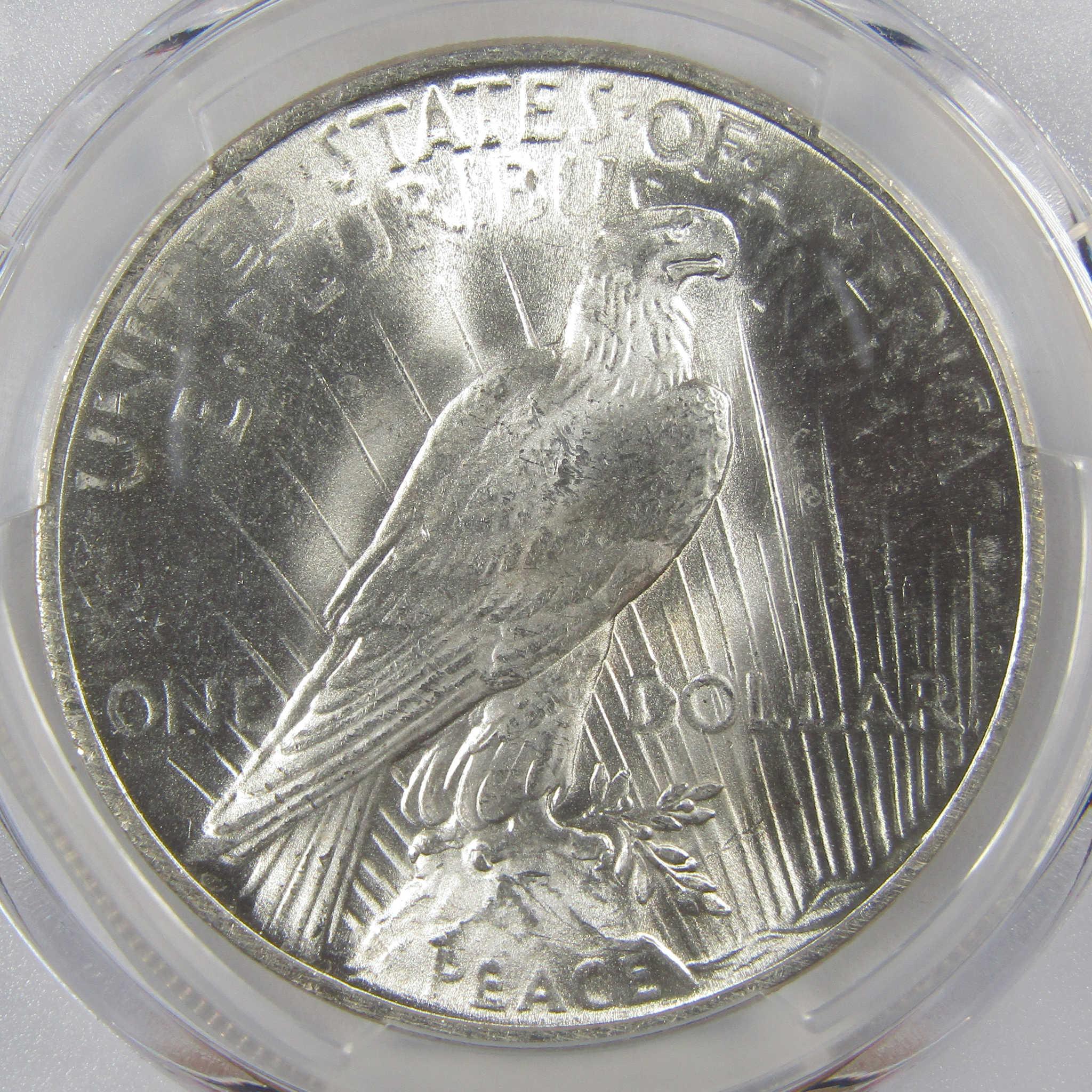 1922 Peace Silver Dollar MS 65 PCGS Uncirculated $1 Coin Collectible