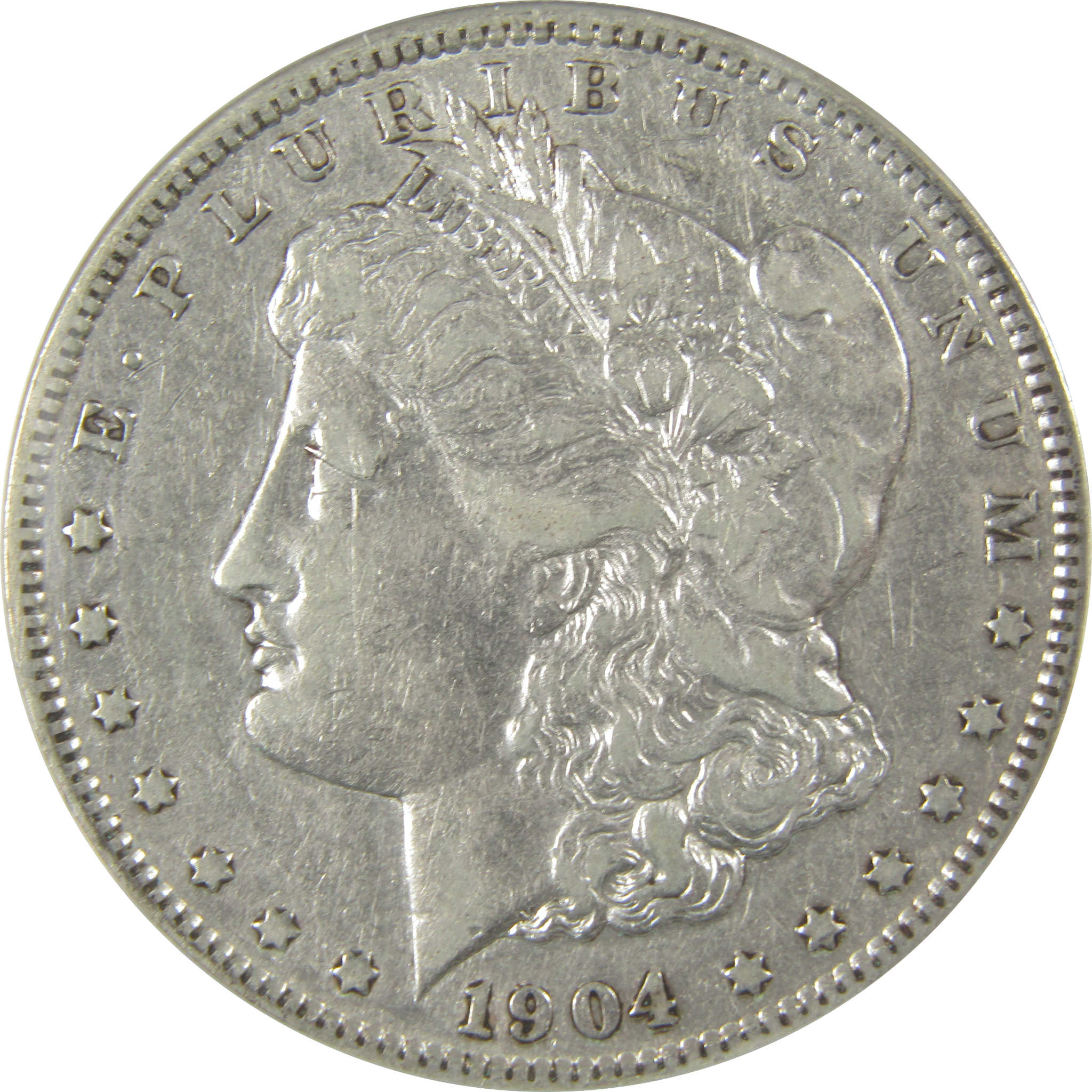 1904 S Morgan Dollar VF 30 Details ANACS Silver $1 Coin SKU:I21162 - Morgan coin - Morgan silver dollar - Morgan silver dollar for sale - Profile Coins &amp; Collectibles