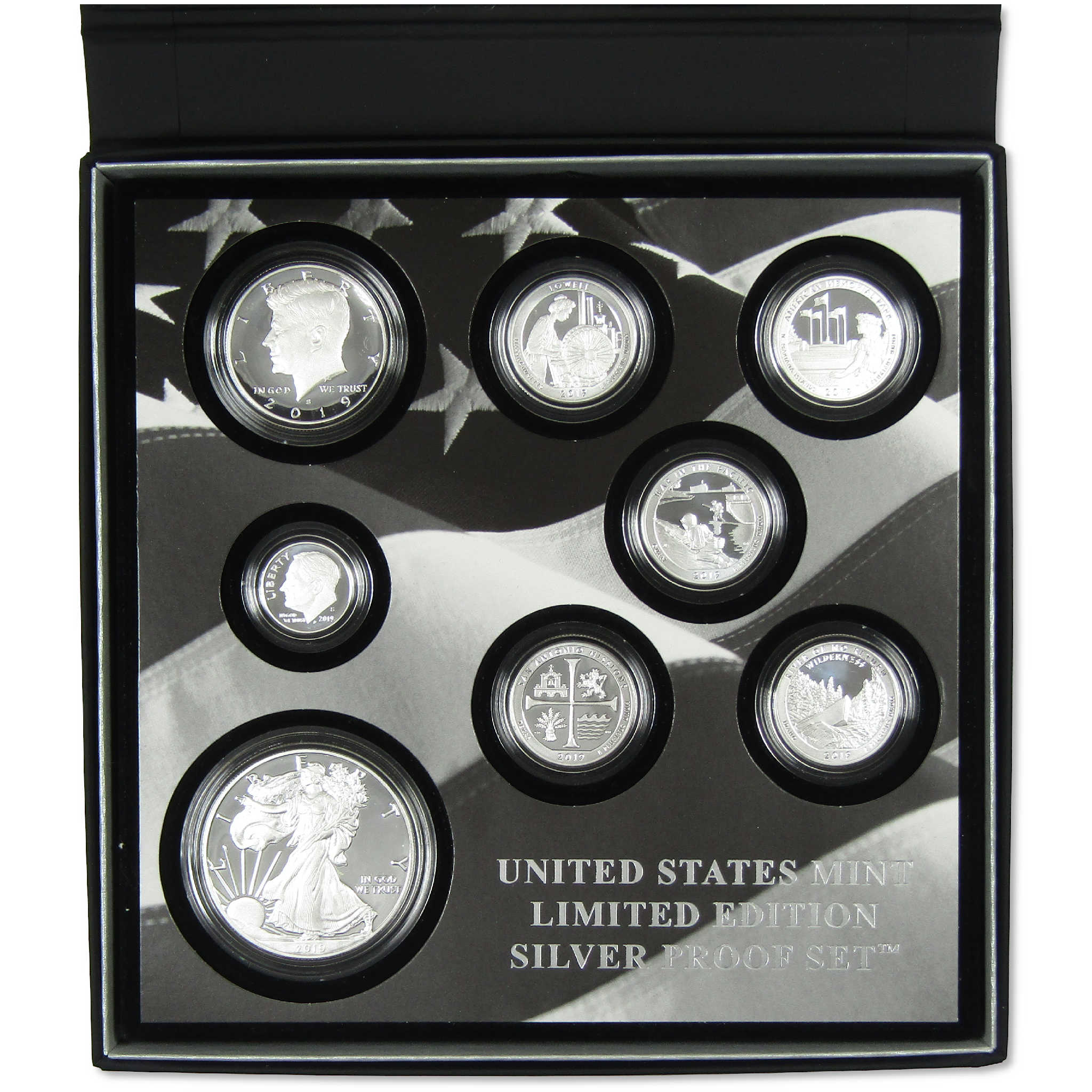 2019 U.S. Mint Limited Edition Silver Proof Set OGP COA SKU:CPC6156