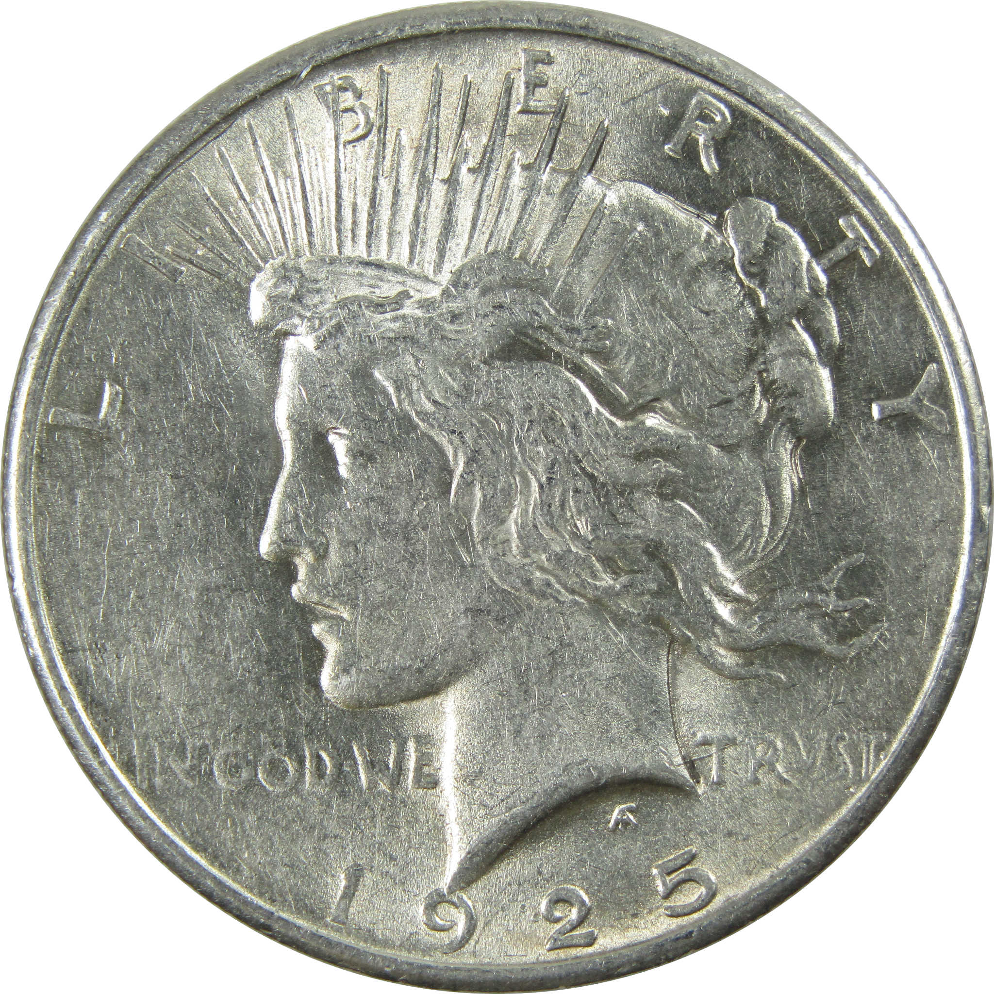 1925 Peace Dollar XF EF Extremely Fine Silver $1 Coin SKU:I13808