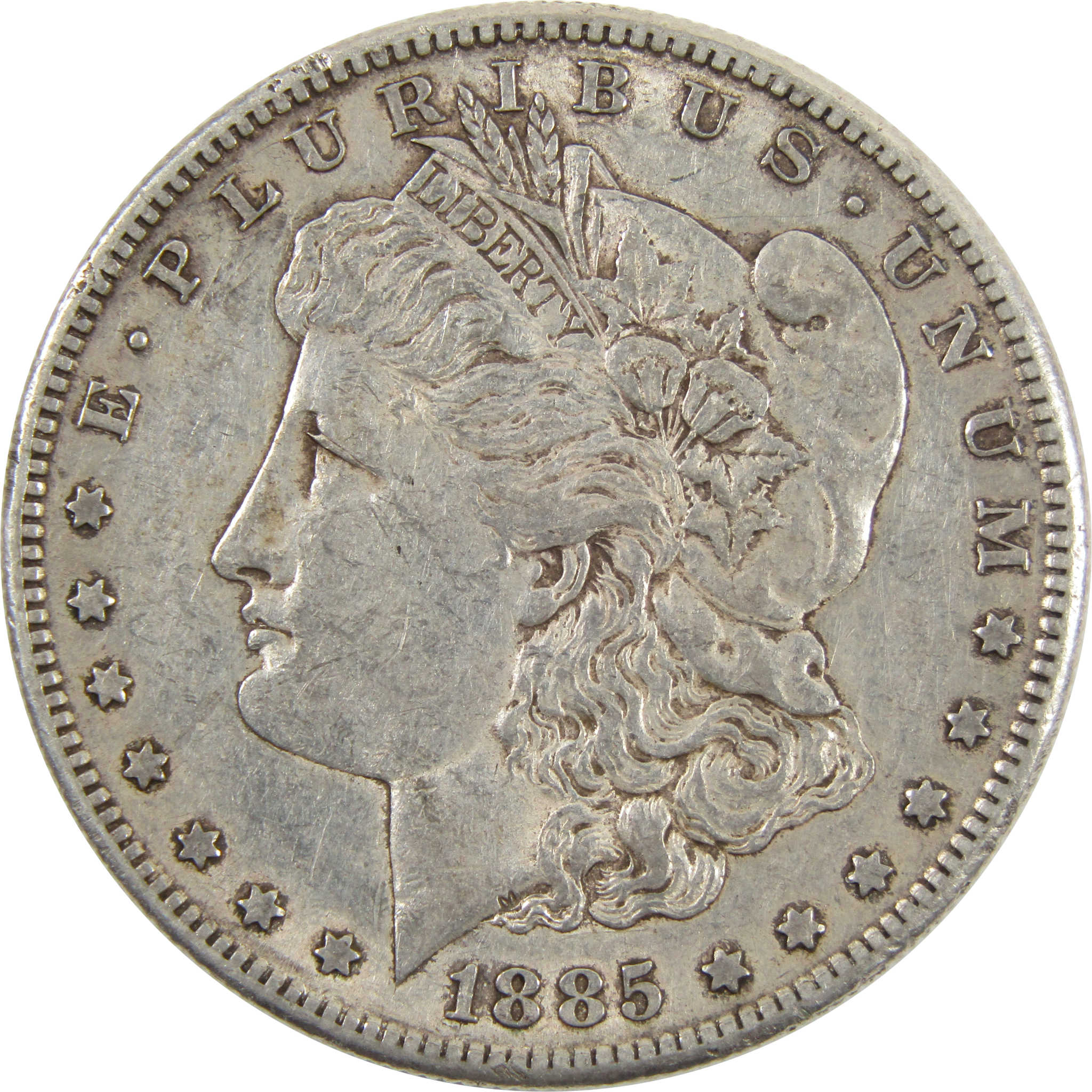 1885 S Morgan Dollar XF EF Extremely Fine 90% Silver SKU:I11207 - Morgan coin - Morgan silver dollar - Morgan silver dollar for sale - Profile Coins &amp; Collectibles