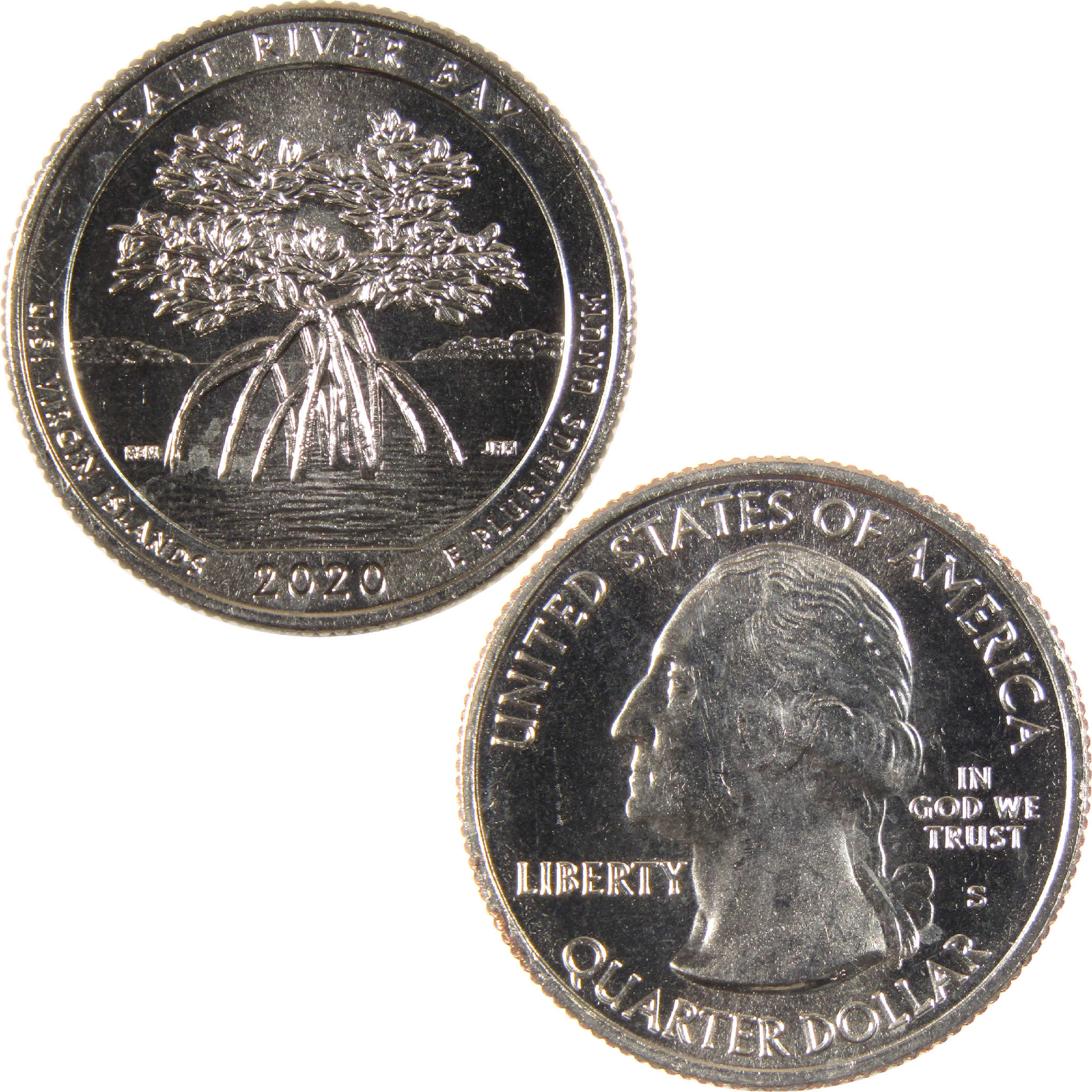 2020 S Salt River Bay National Park Quarter Uncirculated Clad 25c Coin