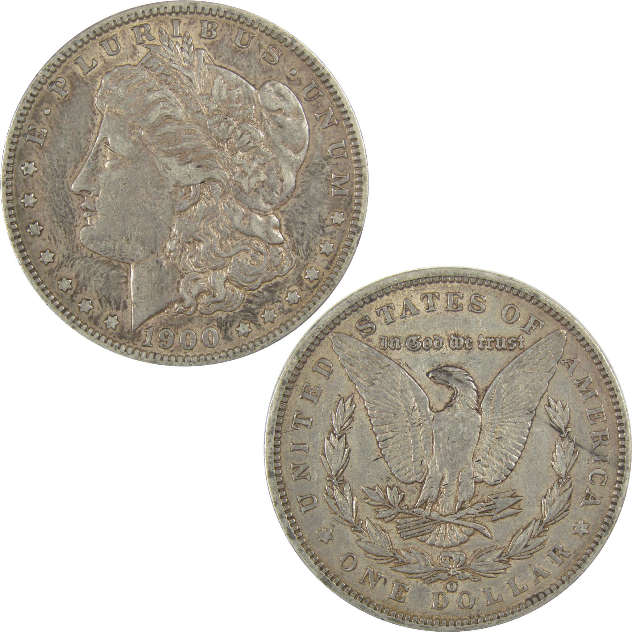 1900 O/CC Morgan Dollar VF Very Fine Silver $1 Coin SKU:I19687 - Morgan coin - Morgan silver dollar - Morgan silver dollar for sale - Profile Coins &amp; Collectibles