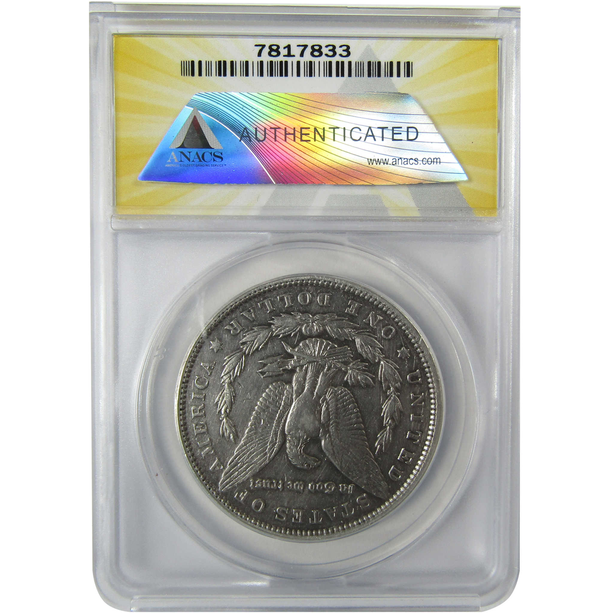 1892 Morgan Silver Dollar EF 45 Details ANACS $1 CoinSKU:CP864