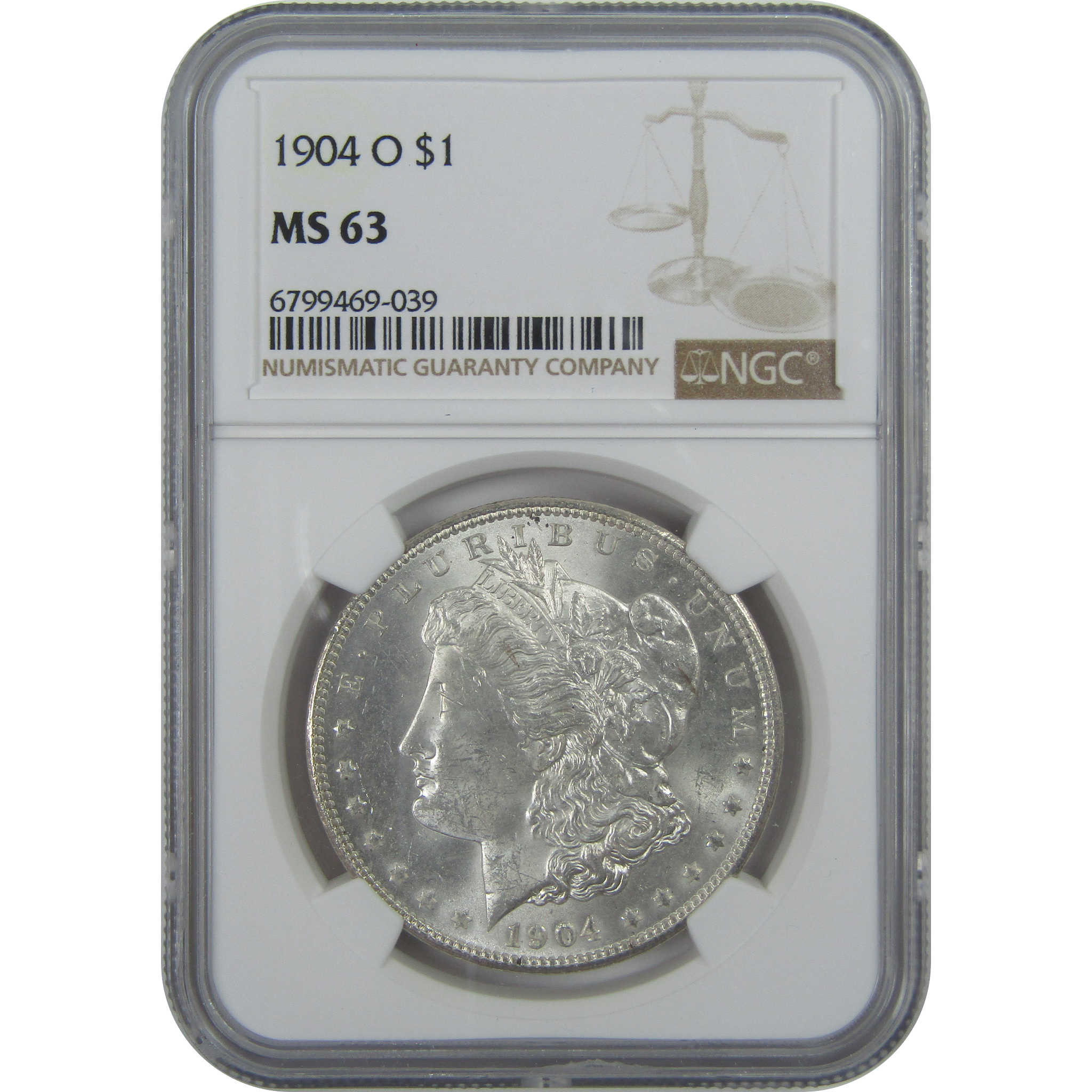 1904 O Morgan Dollar MS 63 NGC Silver $1 Uncirculated Coin SKU:I15801 - Morgan coin - Morgan silver dollar - Morgan silver dollar for sale - Profile Coins &amp; Collectibles