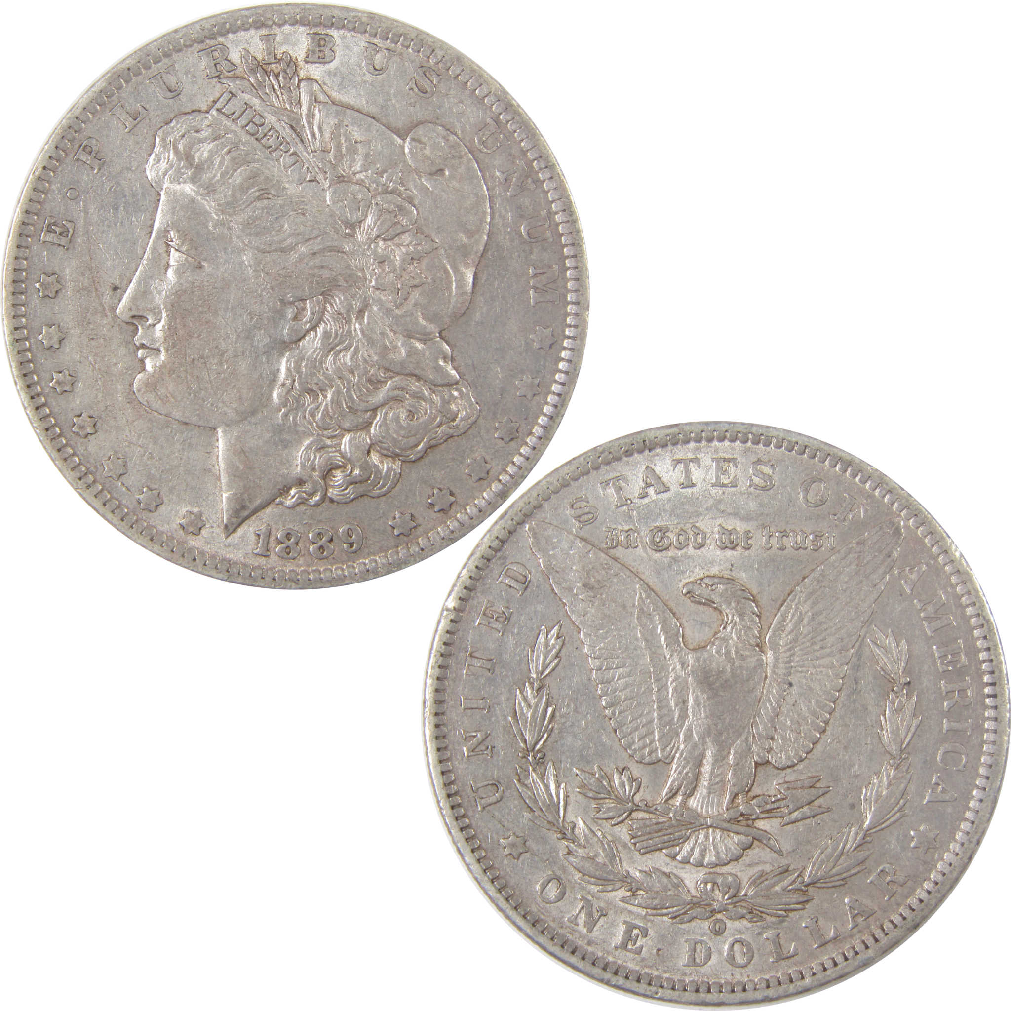 1889 O Morgan Dollar XF EF Extremely Fine Silver $1 Coin SKU:I17079 - Morgan coin - Morgan silver dollar - Morgan silver dollar for sale - Profile Coins &amp; Collectibles