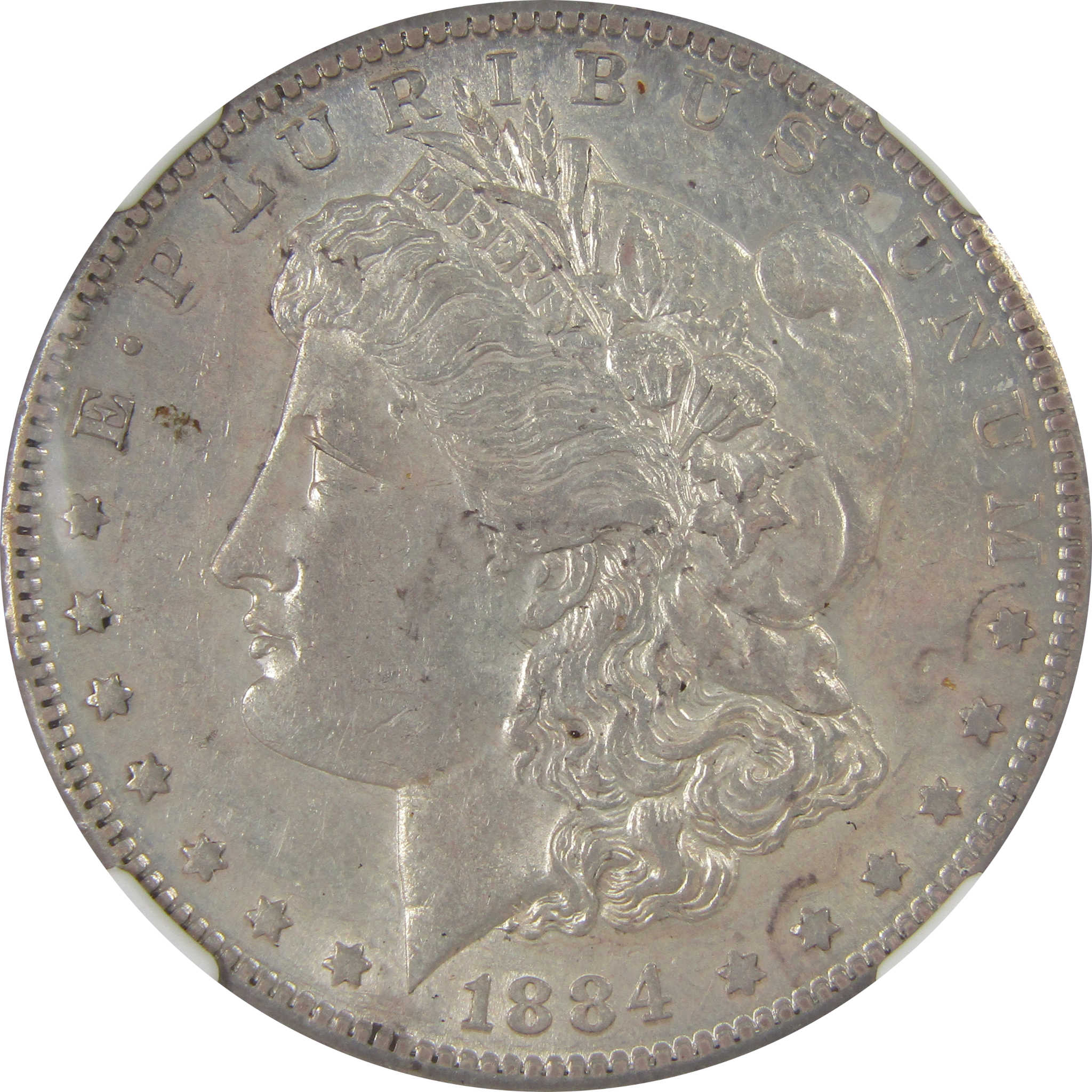 1884 S Morgan Dollar AU 53 NGC Silver $1 Coin SKU:CP72 - Morgan coin - Morgan silver dollar - Morgan silver dollar for sale - Profile Coins &amp; Collectibles