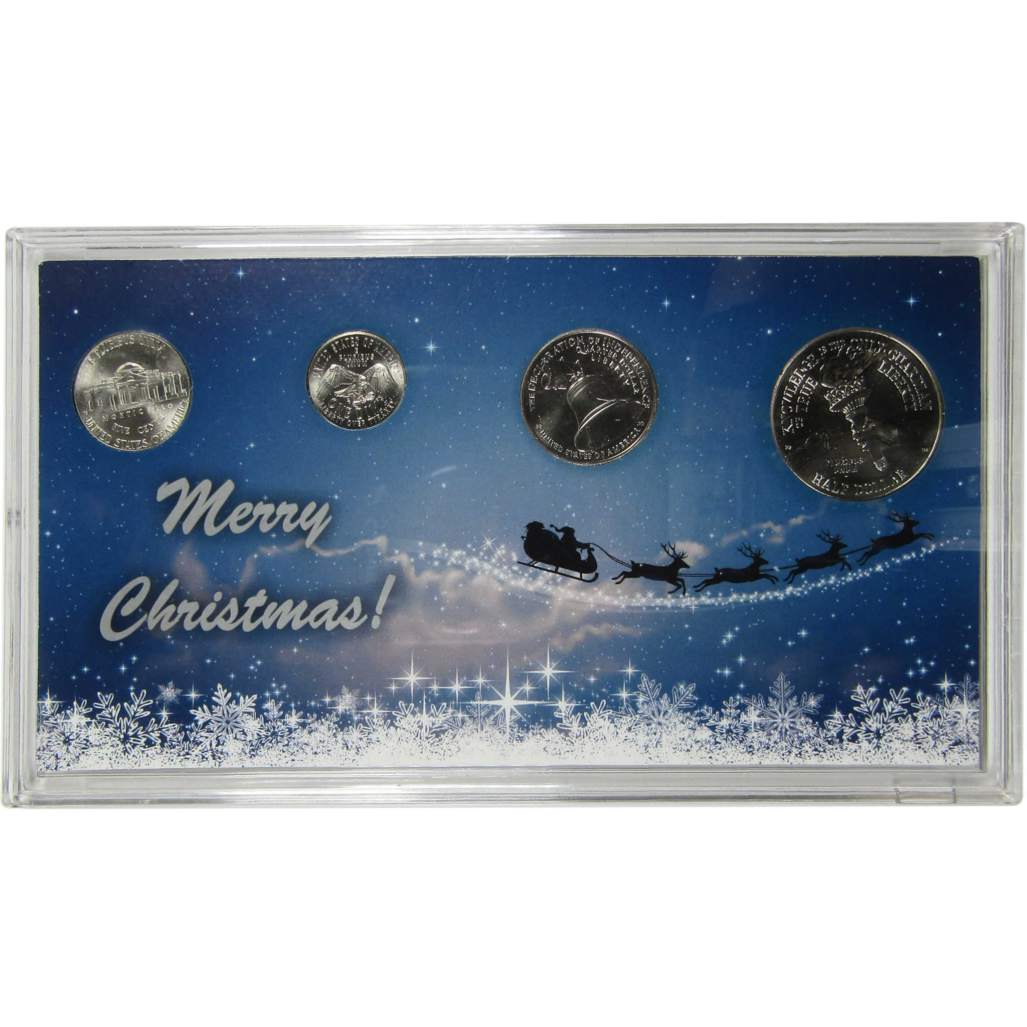 2026 Christmas Night Semiquincentennial 4 Coin Set Uncirculated
