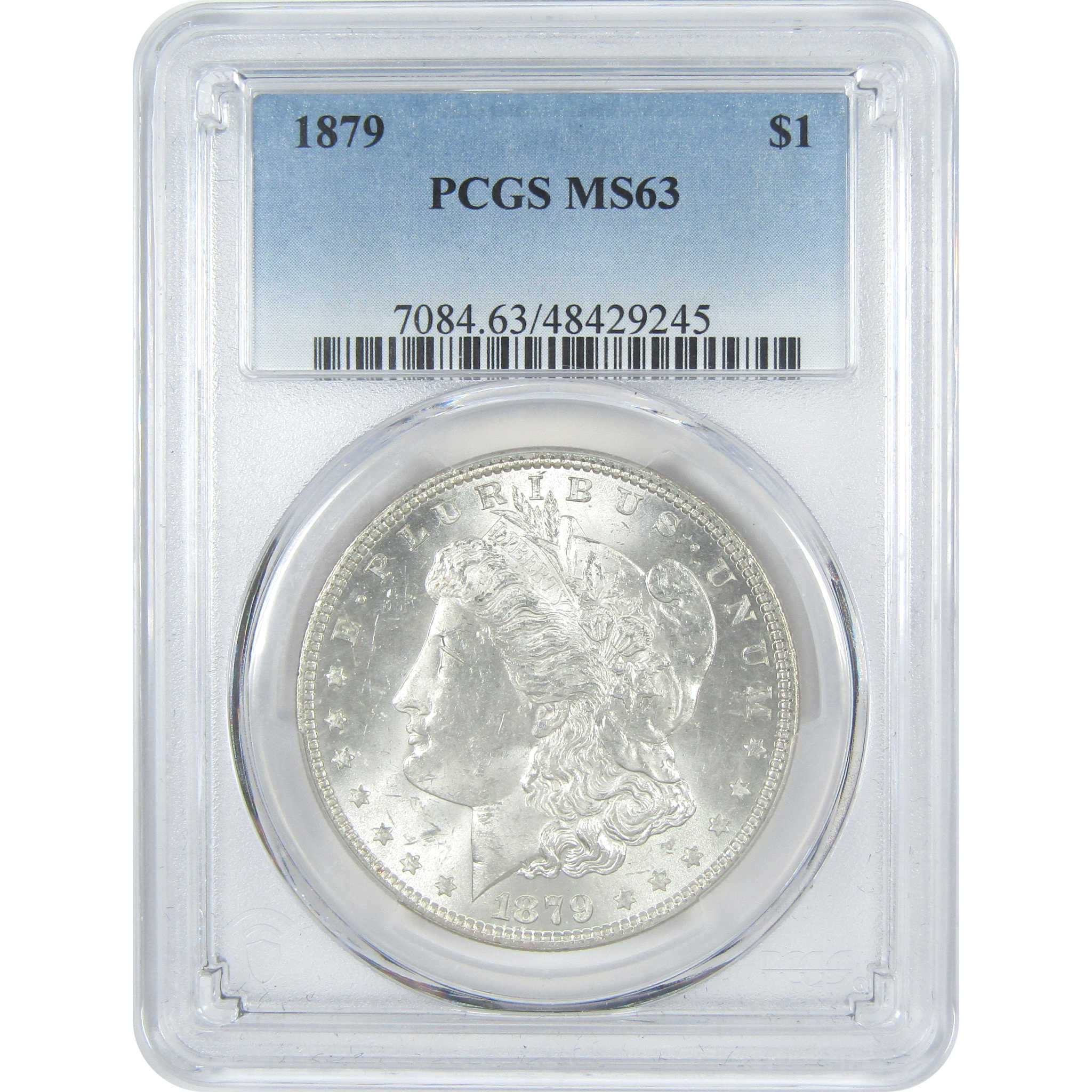 1879 Morgan Dollar MS 63 PCGS Silver $1 Uncirculated Coin SKU:I15373 - Morgan coin - Morgan silver dollar - Morgan silver dollar for sale - Profile Coins &amp; Collectibles