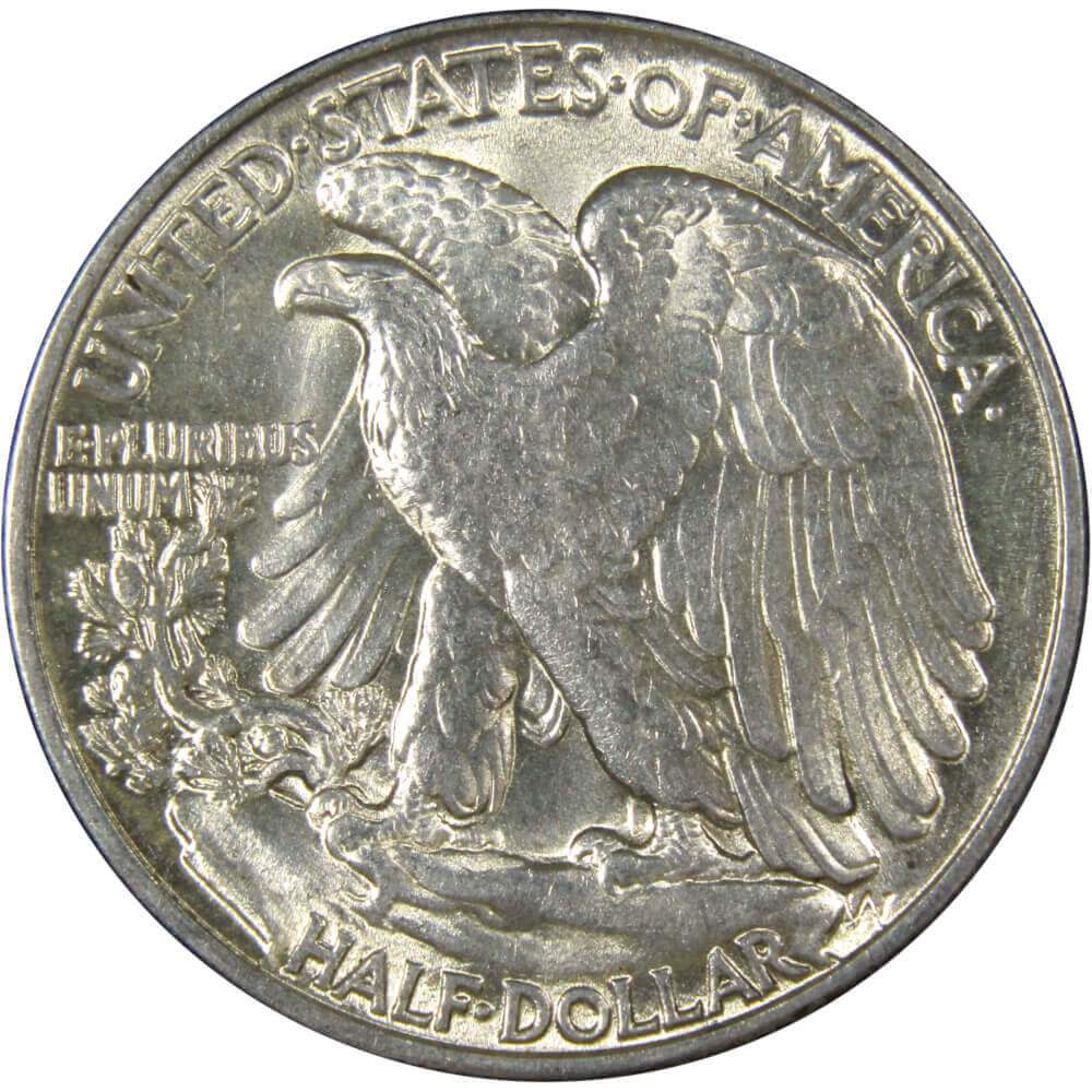 1945 Liberty Walking Half Dollar AU About Uncirculated Silver 50c Coin