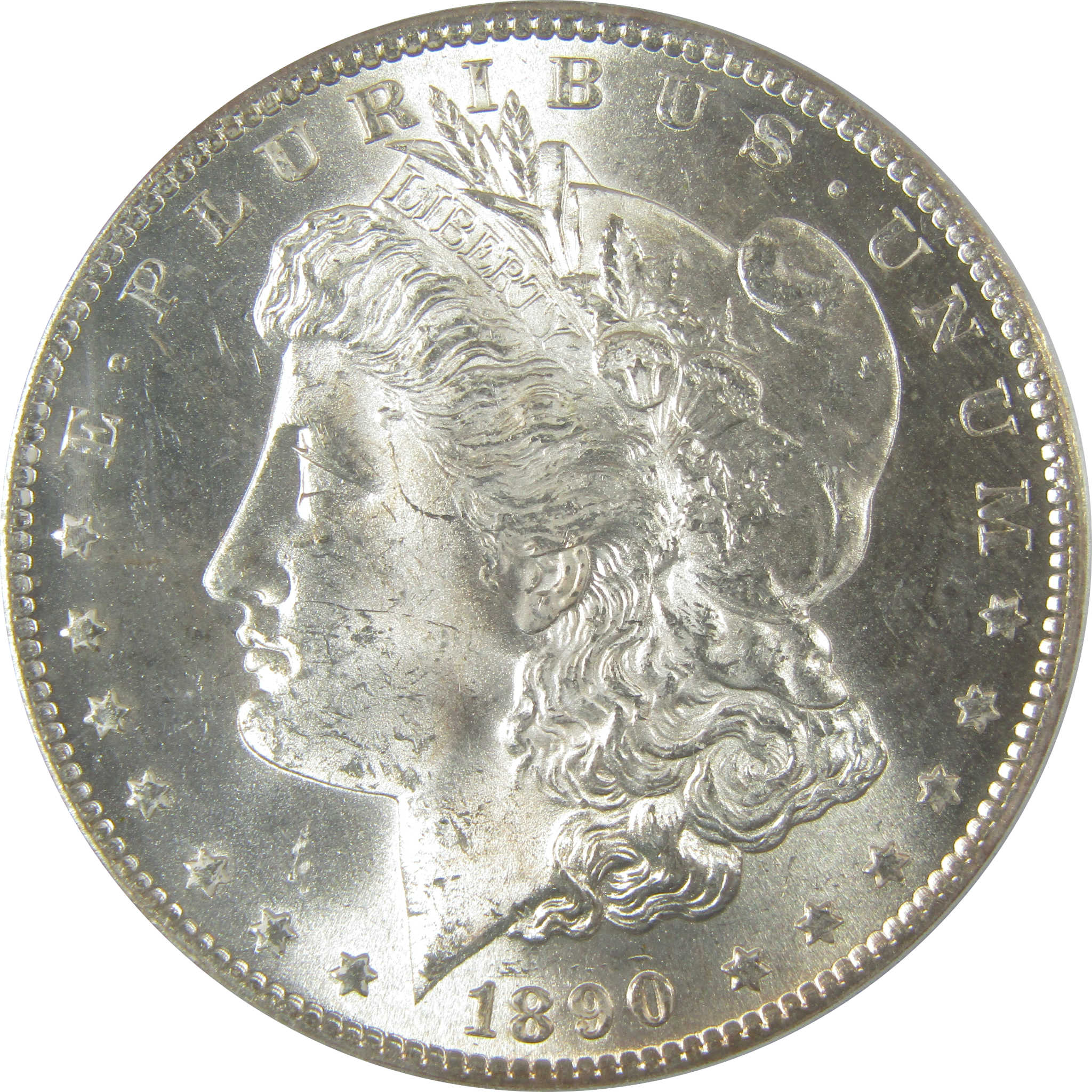 1890 S Morgan Dollar MS 64 PCGS Silver Uncirculated $1 Coin SKU:I19884 - Morgan coin - Morgan silver dollar - Morgan silver dollar for sale - Profile Coins &amp; Collectibles