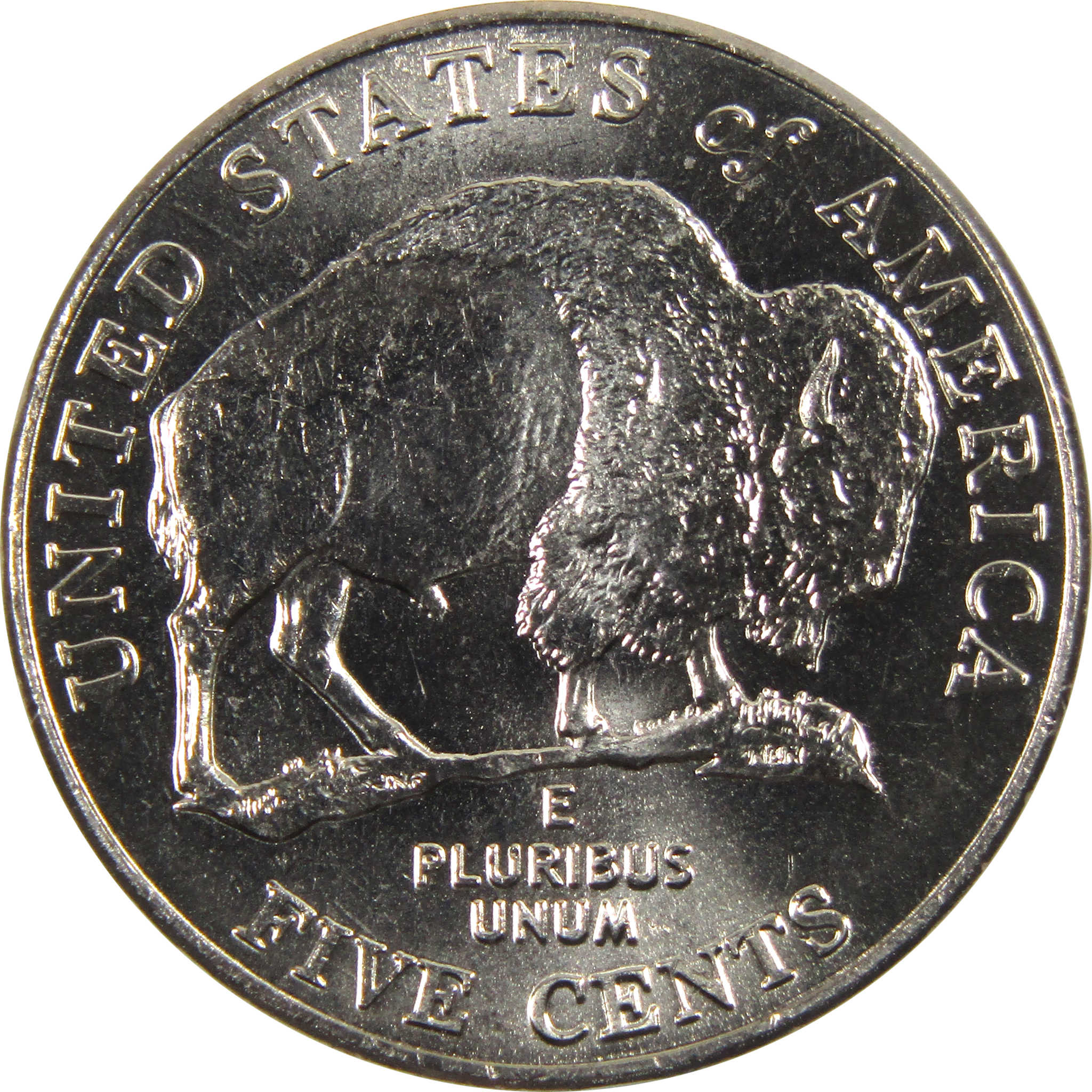 2005 D American Bison Jefferson Nickel BU Uncirculated 5c Coin