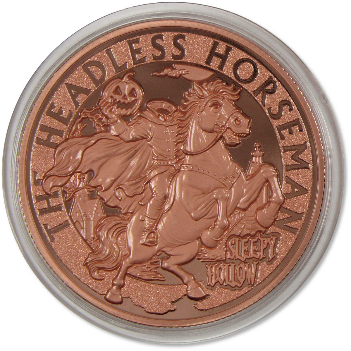 2026 Cameroon 1 oz Copper Sleepy Hollow Headless Horseman Uncirculated