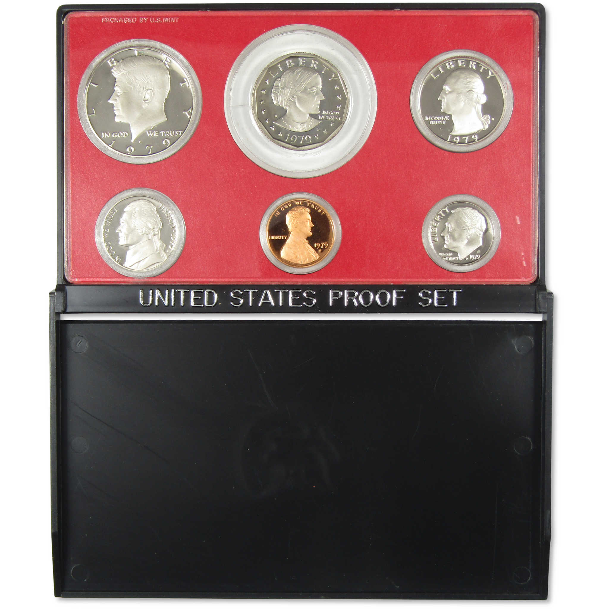 1979 Clad Proof Set Type 2 U.S. Mint Government Packaging OGP