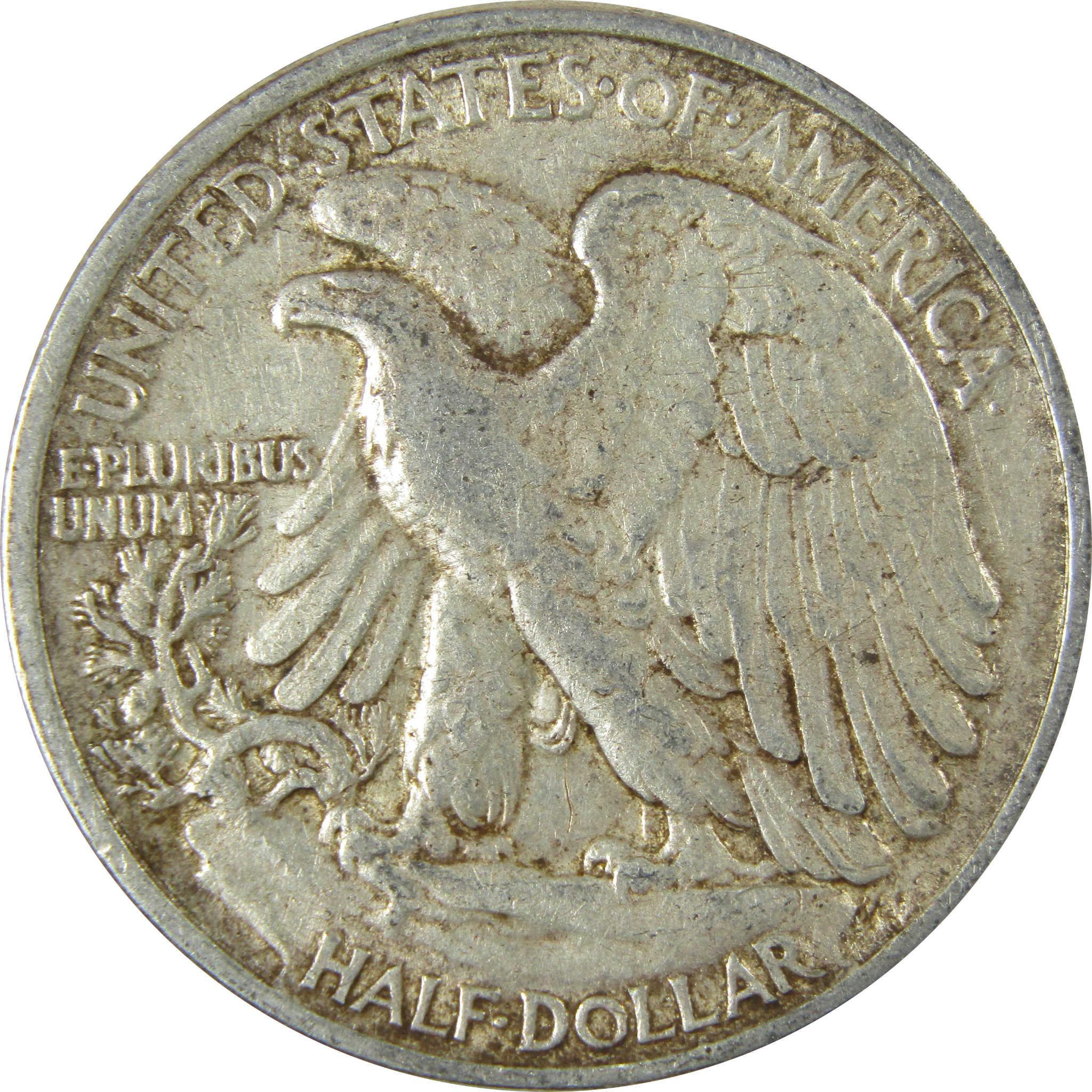 1942 Liberty Walking Silver Half Dollar XF EF Extremely Fine SKU:CP525