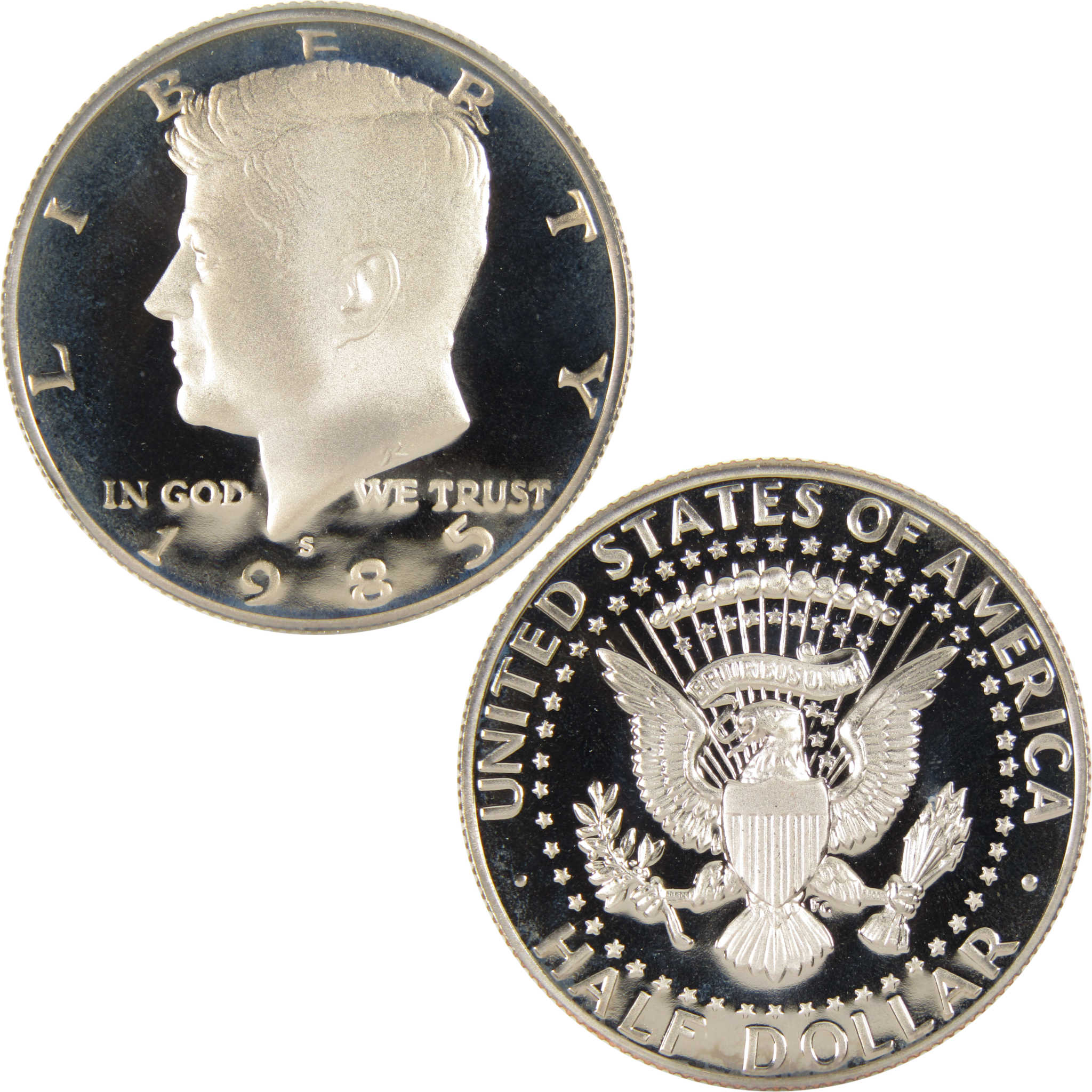 1985 S Kennedy Half Dollar Clad 50c Proof Coin