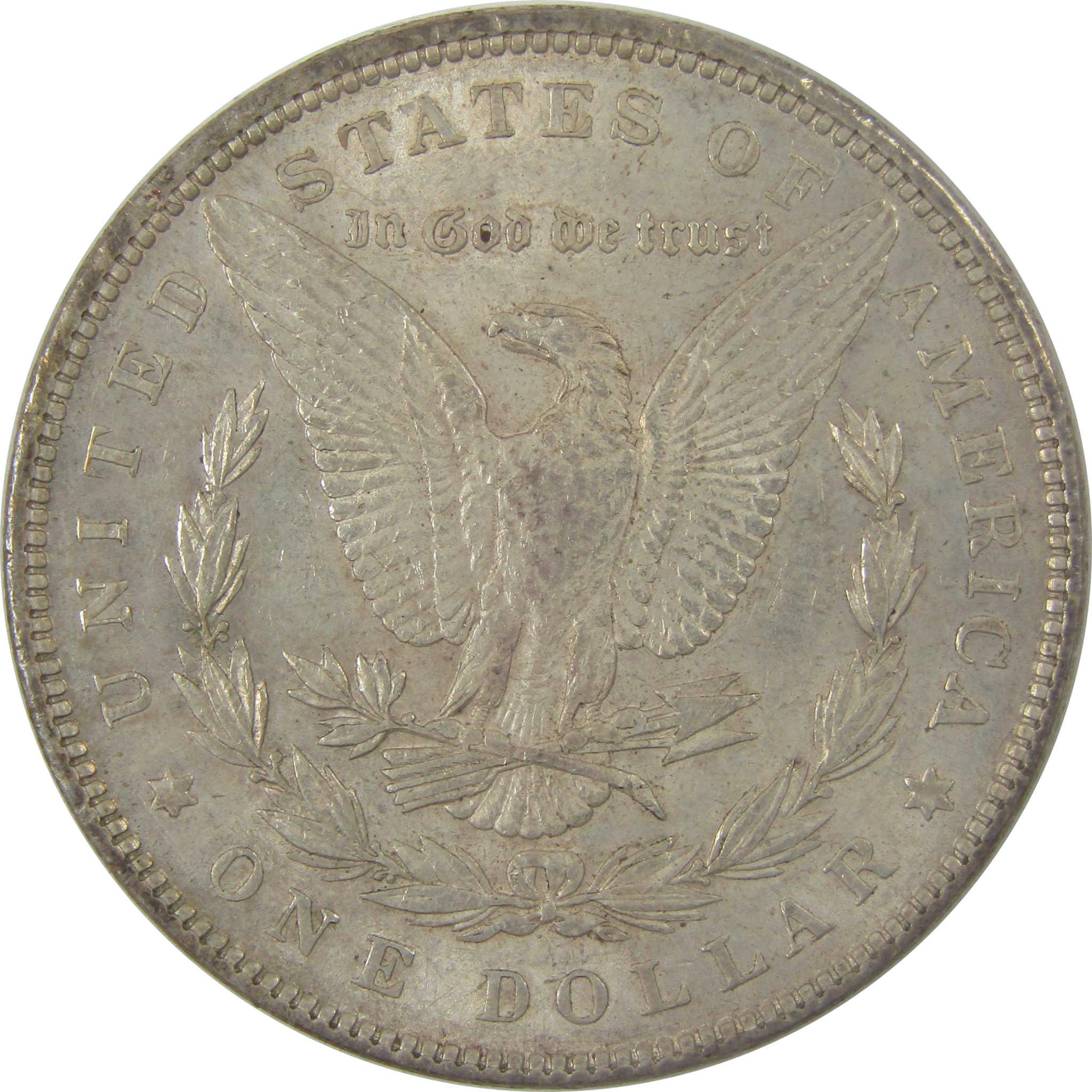 1899 Morgan Silver Dollar AU About Uncirculated $1 Coin SKU:I23967 - Morgan coin - Morgan silver dollar - Morgan silver dollar for sale - Profile Coins &amp; Collectibles
