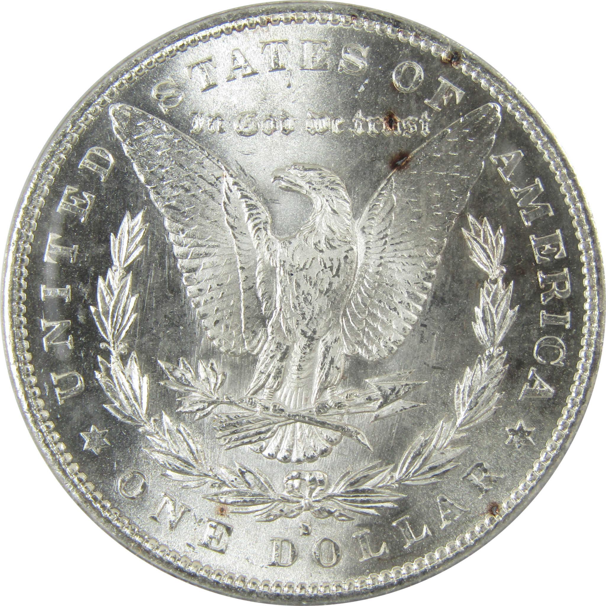 1879 S Rev 79 Morgan Silver Dollar MS 63 ANACS Uncirculated SKU:CP609 - Morgan coin - Morgan silver dollar - Morgan silver dollar for sale - Profile Coins &amp; Collectibles
