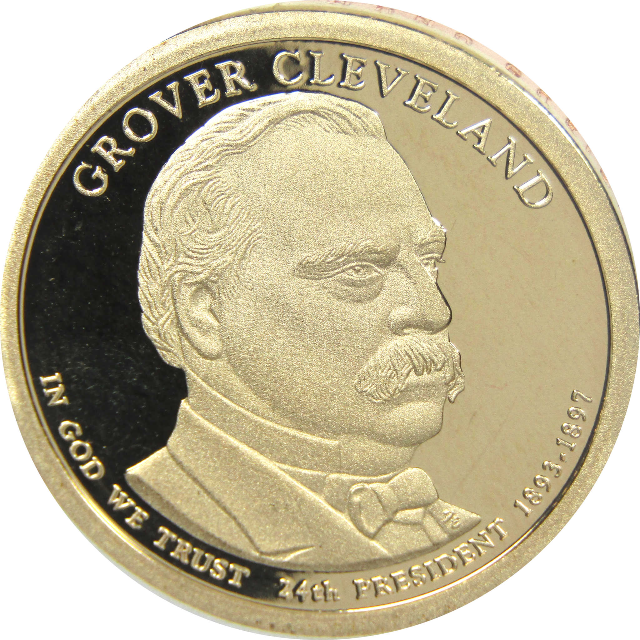 2012 S Grover Cleveland 2nd Term Presidential Dollar Choice Proof $1