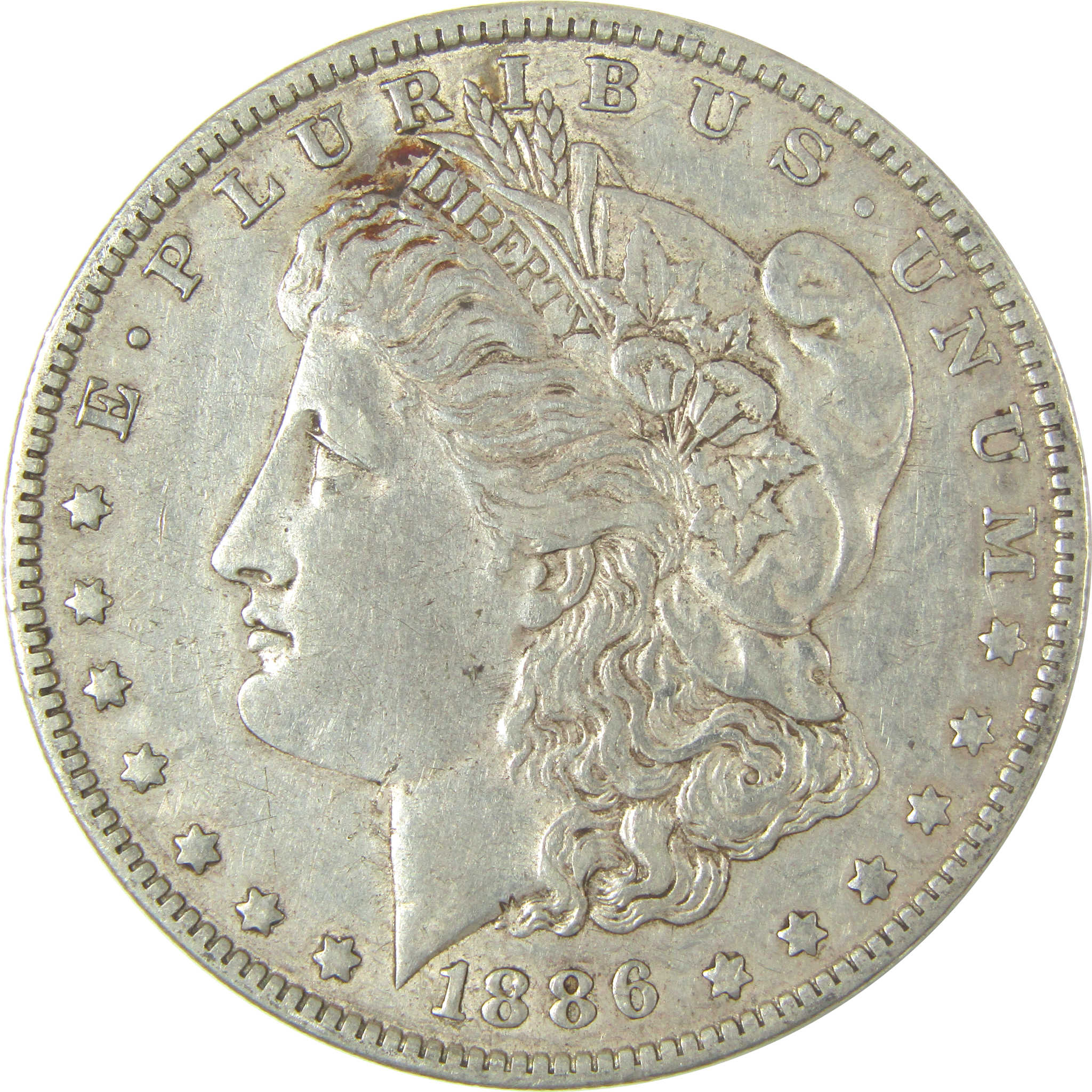 1886 O Morgan Dollar XF EF Extremely Fine Silver $1 Coin SKU:I22483 - Morgan coin - Morgan silver dollar - Morgan silver dollar for sale - Profile Coins &amp; Collectibles