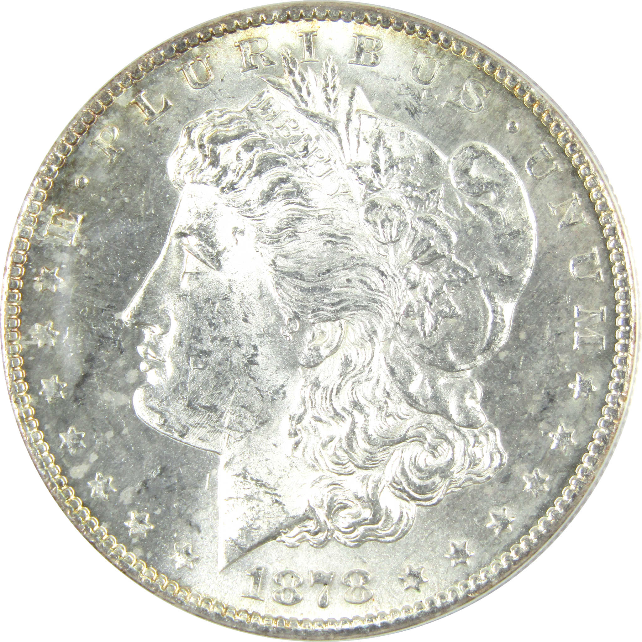 1878 S Morgan Dollar MS 62 ANACS Silver $1 Uncirculated SKU:I15036 - Morgan coin - Morgan silver dollar - Morgan silver dollar for sale - Profile Coins &amp; Collectibles